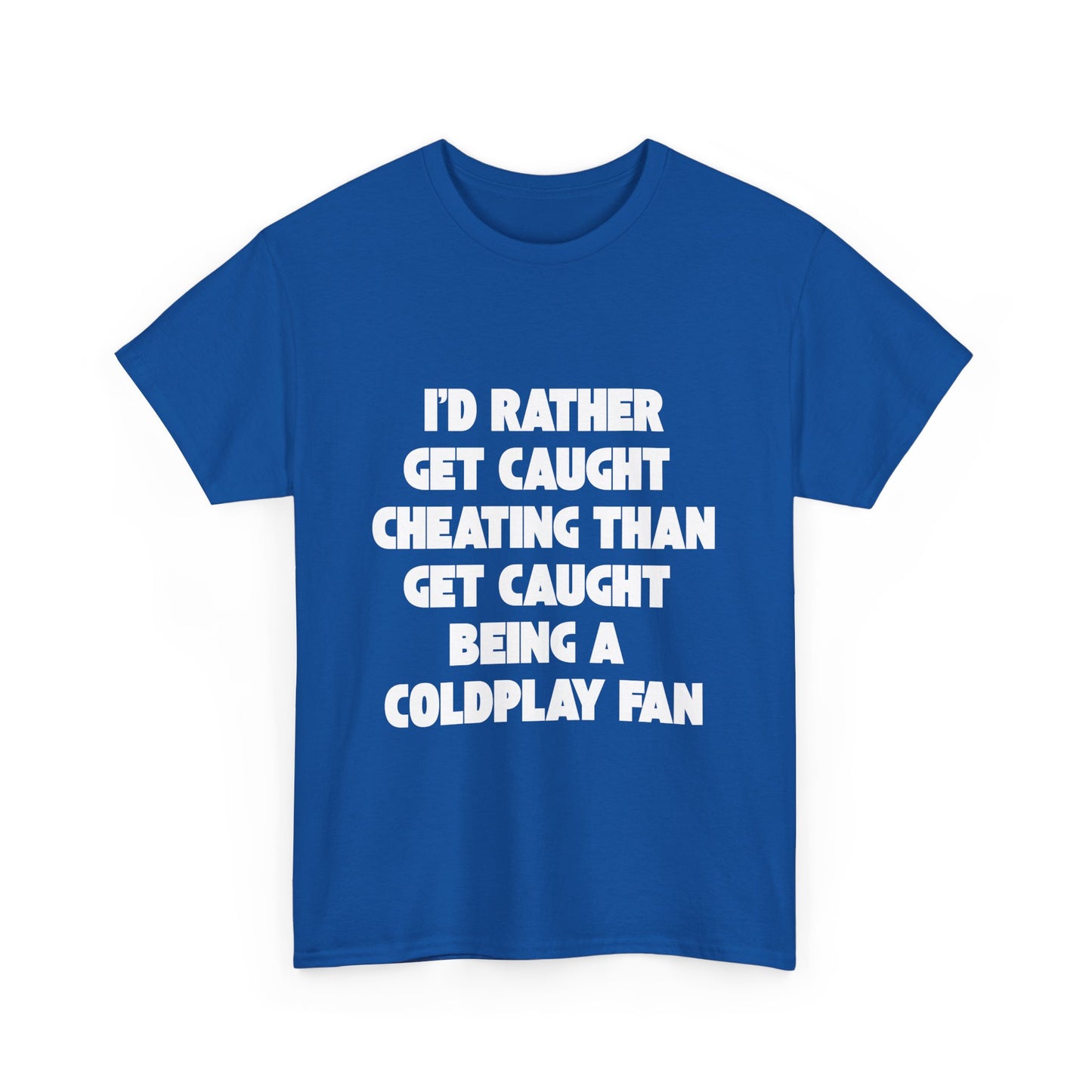 Anti-Coldplay viral moment tee – funny pop culture shirt