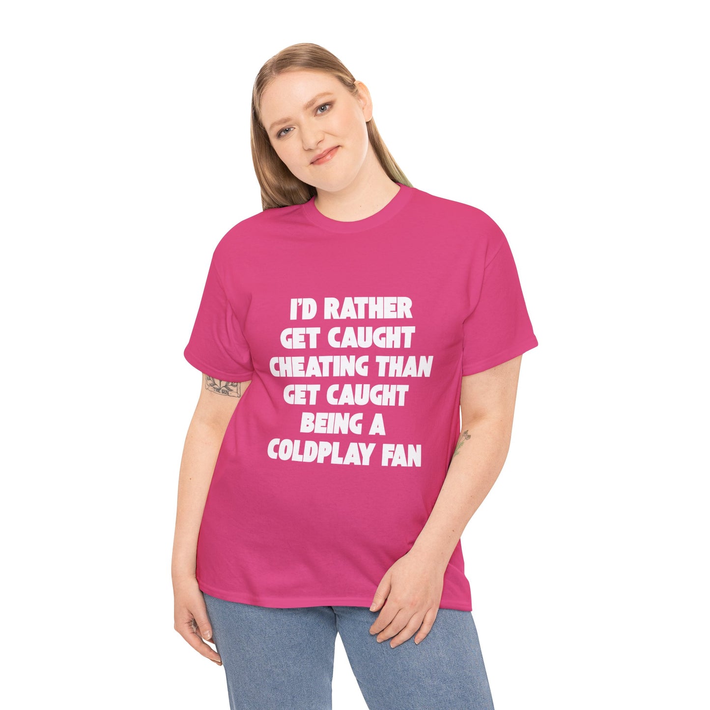 Coldplay scandal t-shirt – bold meme tee from the CEO kiss cam chaos