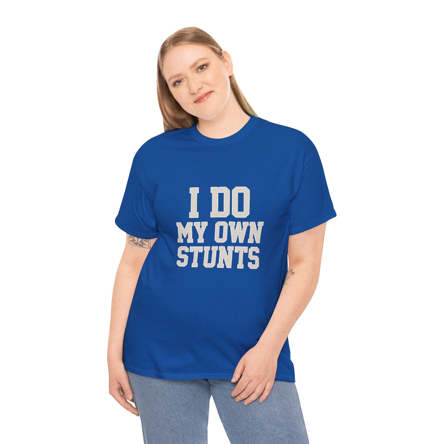 I Do My Own Stunts T-Shirt | Funny Clumsy Person Gift Australia