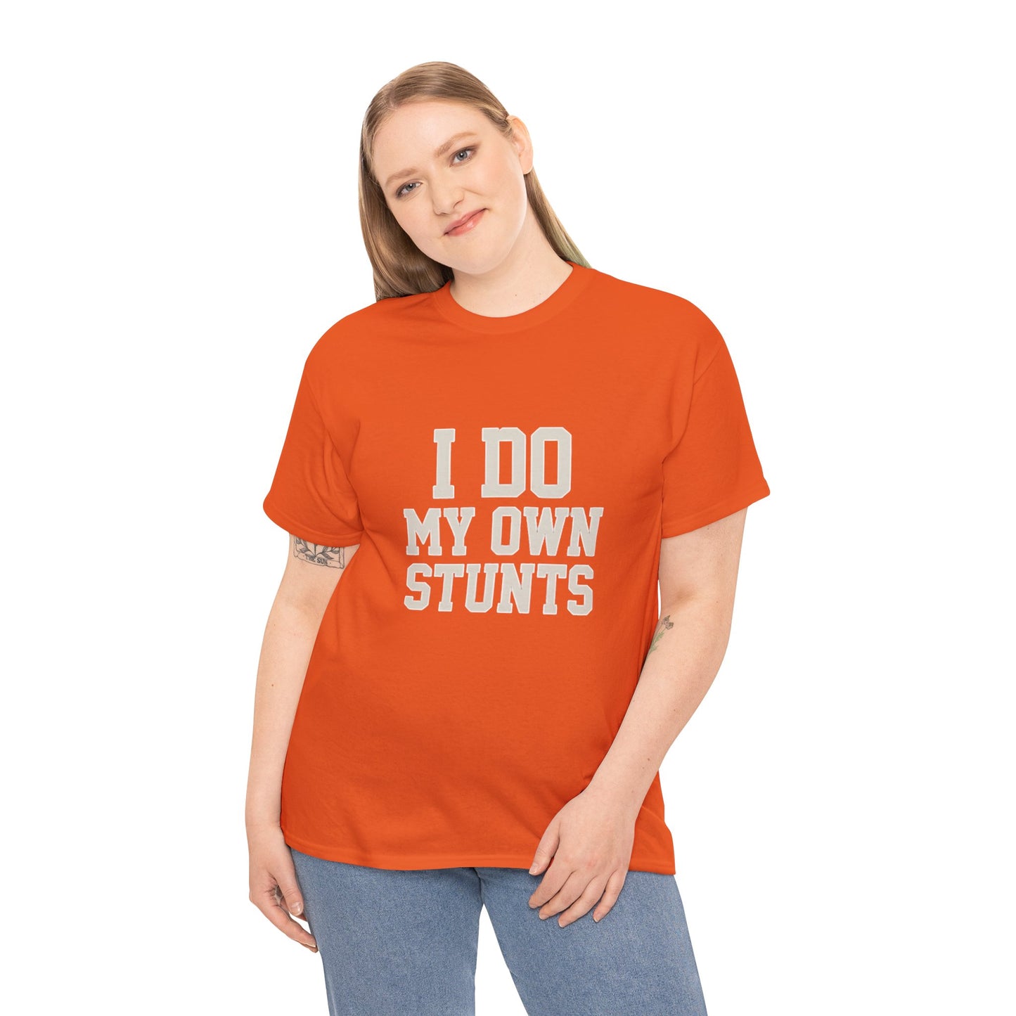 I Do My Own Stunts T-Shirt | Funny Clumsy Person Gift Australia