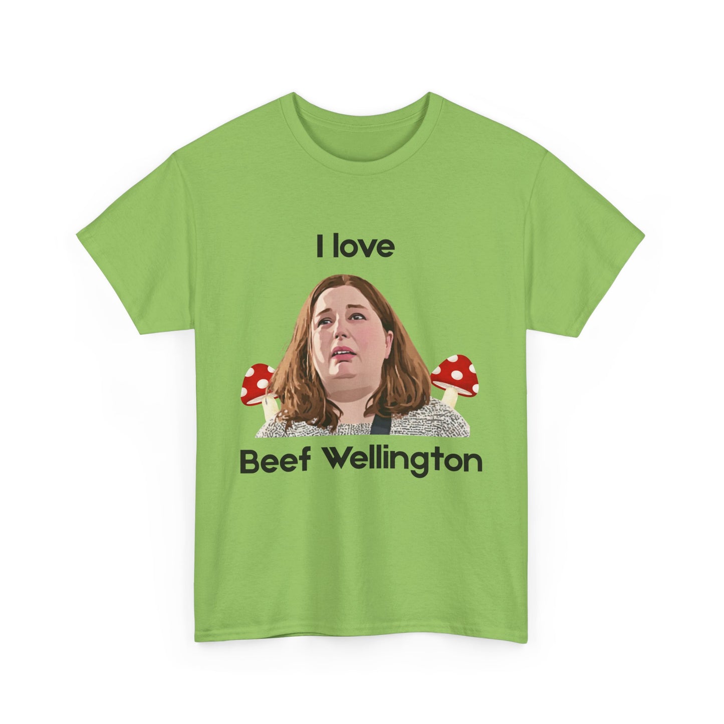 Controversial Aussie t-shirt about the mushroom lunch story