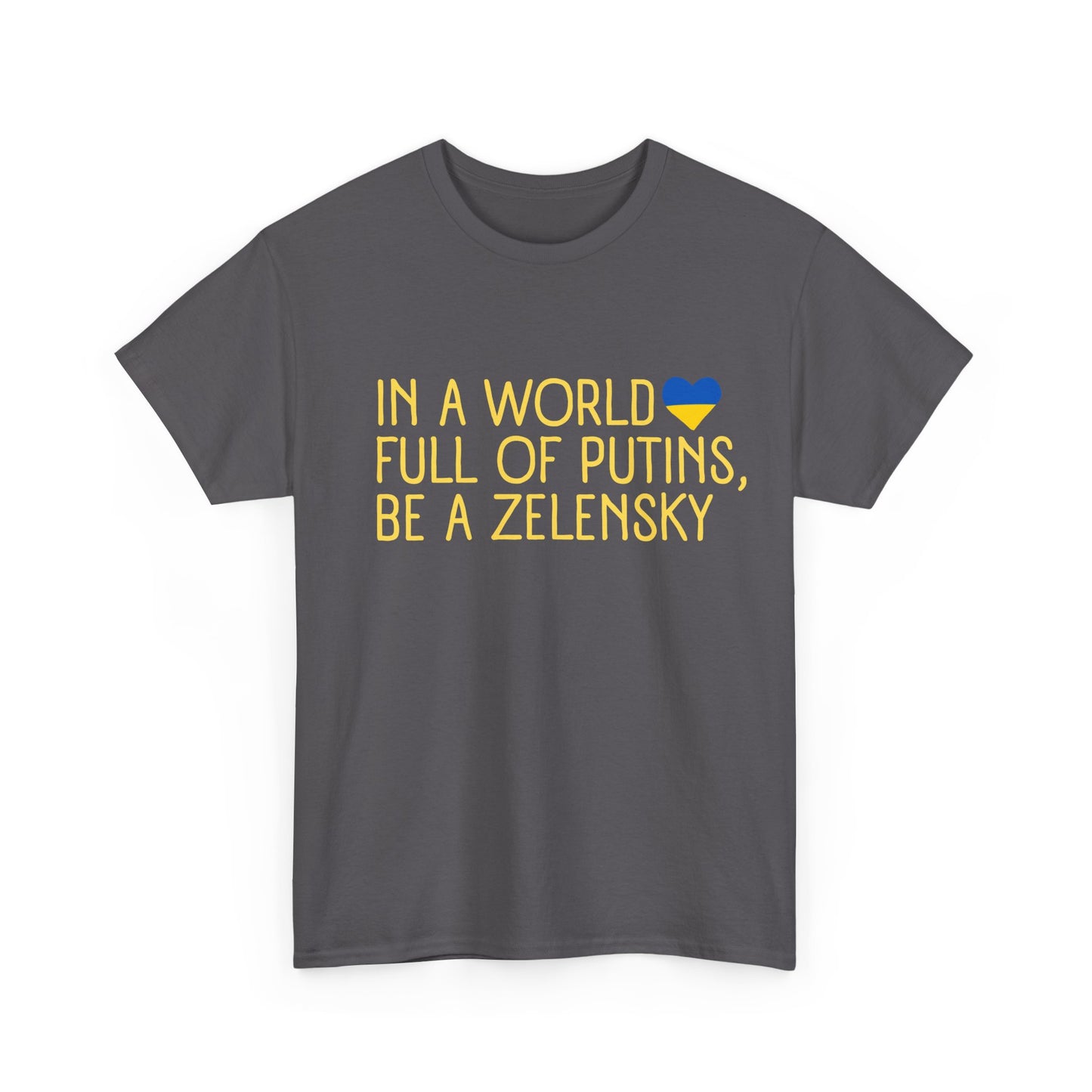 Stand with Ukraine inspirational Zelensky t-shirt