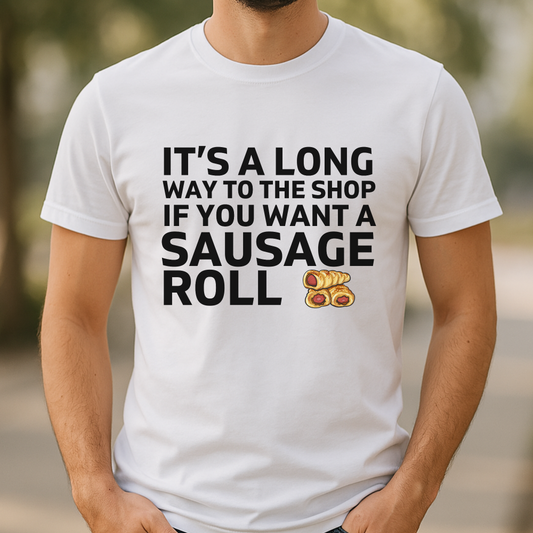 Sausage roll fan t-shirt for lovers of party and ACDC