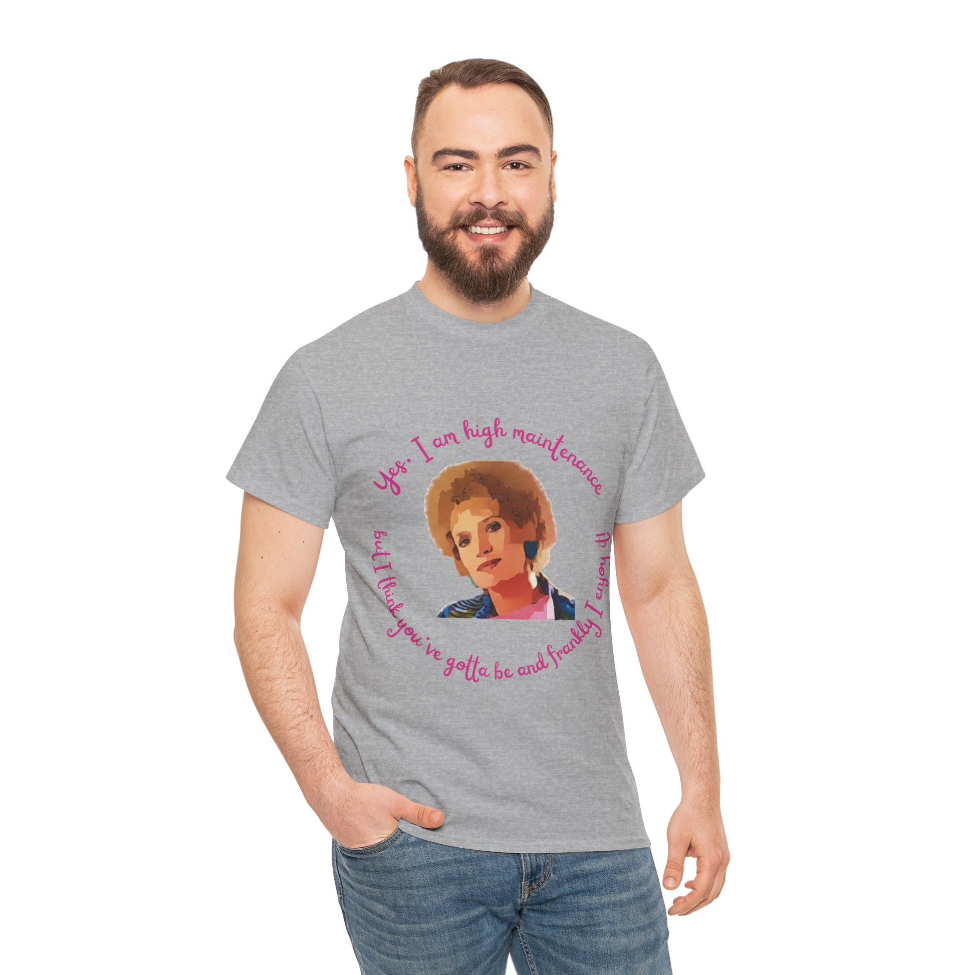 Kath & Kim inspired high maintenance quote t-shirt perfect for brunch or casual weekends