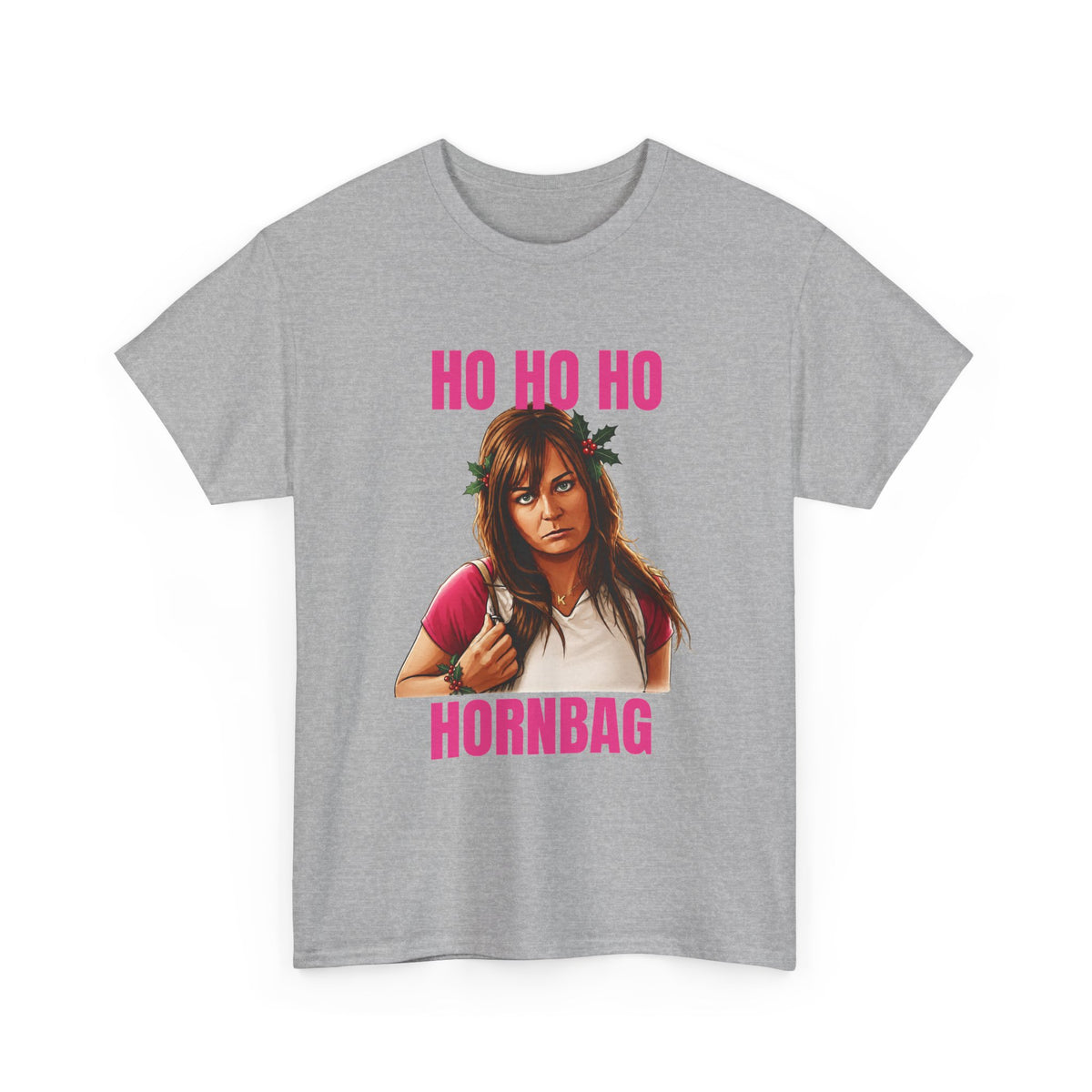 Kath & Kim Christmas T-Shirt – Ho Ho Ho Hornbag