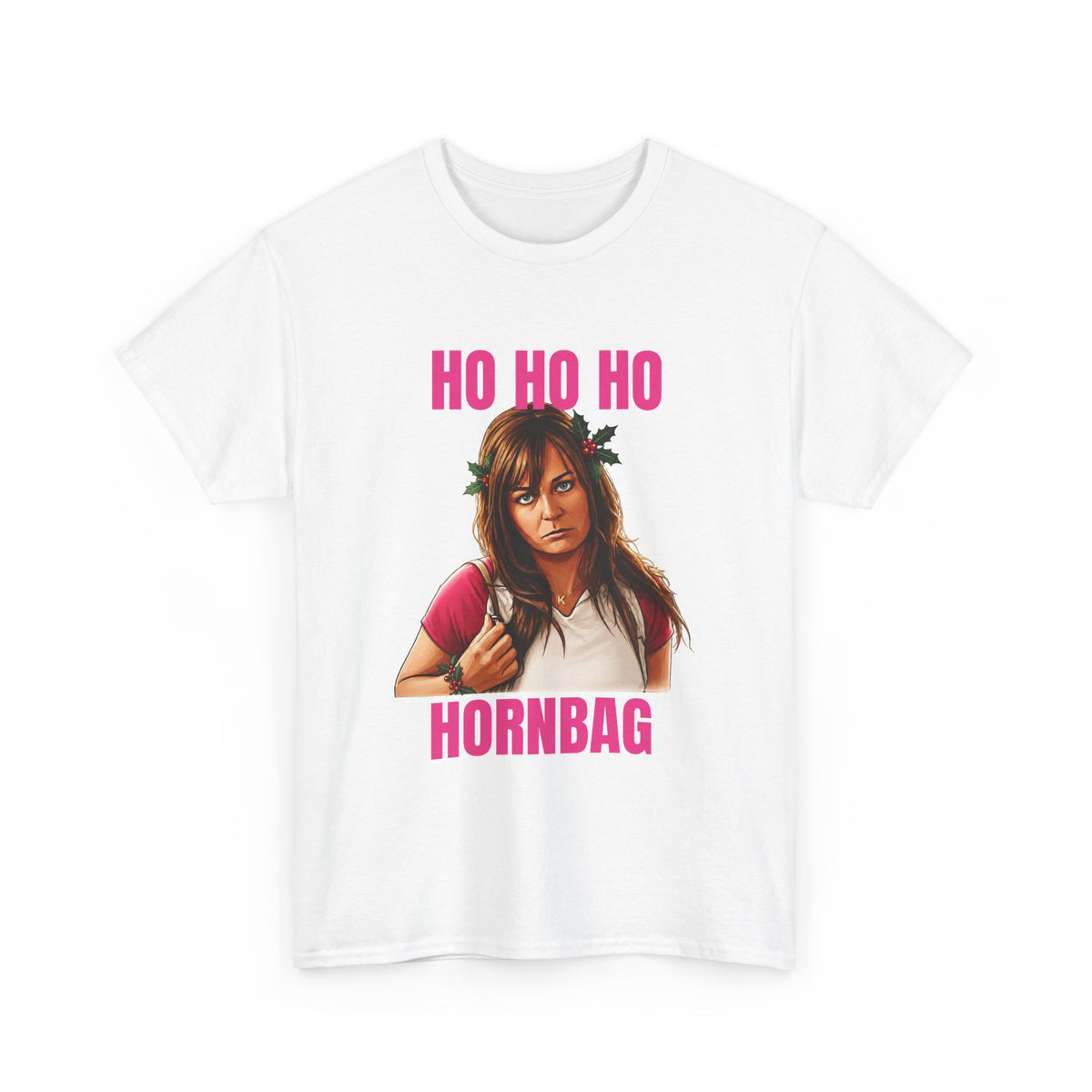 Kath & Kim Christmas T-Shirt – Ho Ho Ho Hornbag