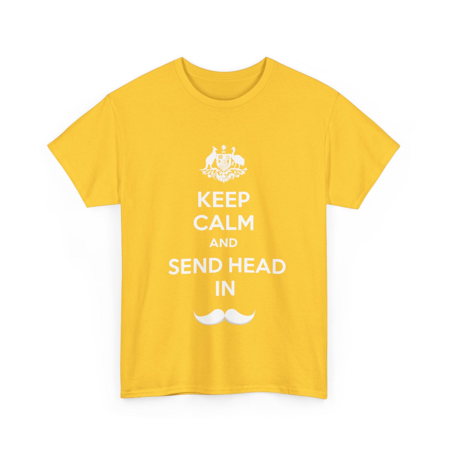 Keep Calm style cricket tee for Travis Head fans