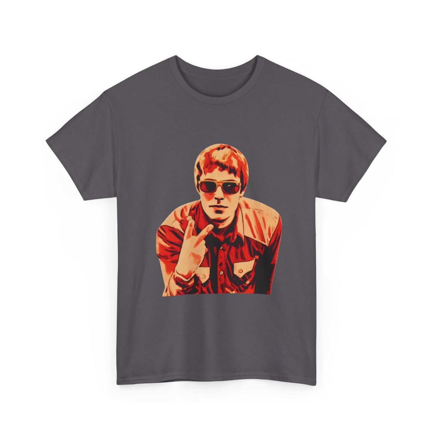 Oasis reunion tour t-shirt featuring Liam Gallagher