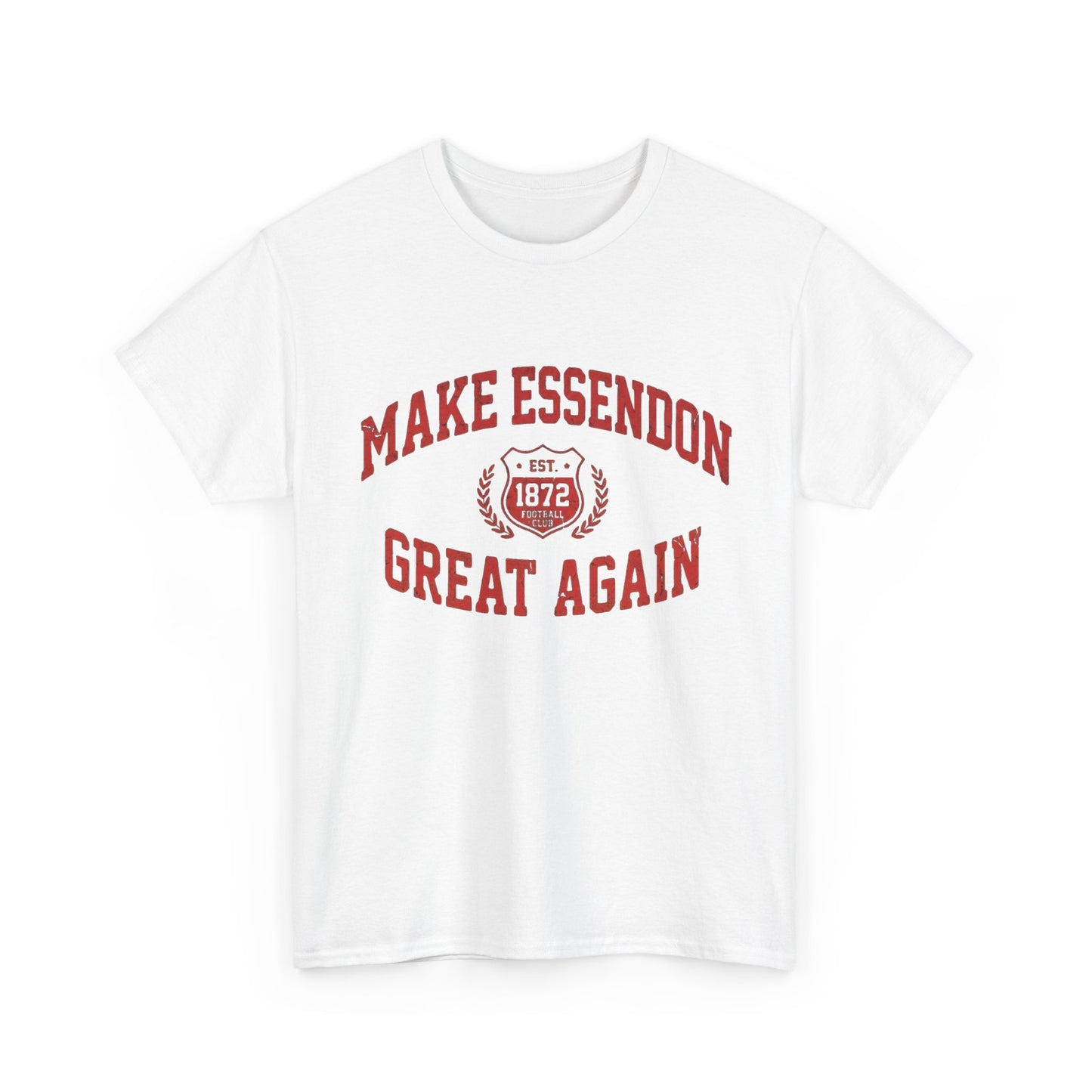Make Essendon Great Again T-Shirt | Funny Essendon Bombers AFL Supporter Tee