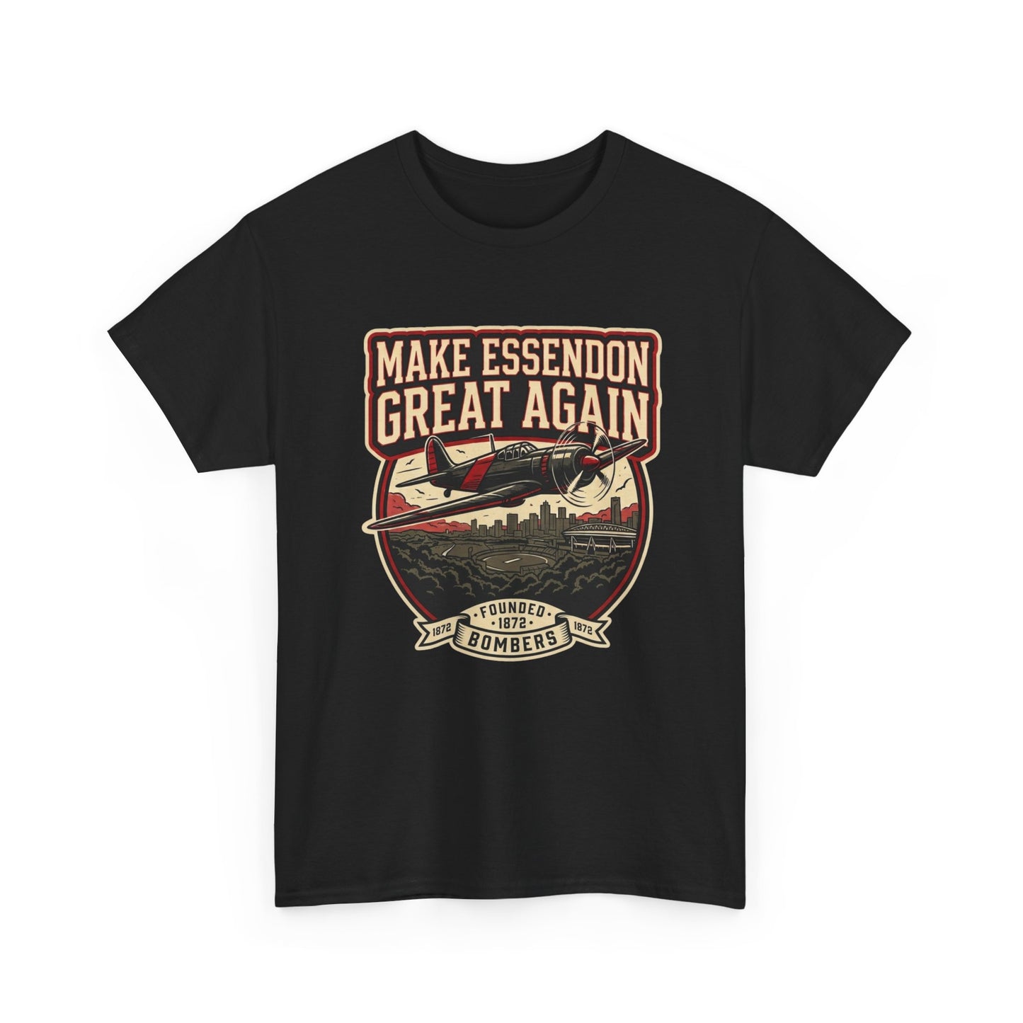 Make Essendon Great Again T-Shirt | Funny Bombers AFL Fan Tee