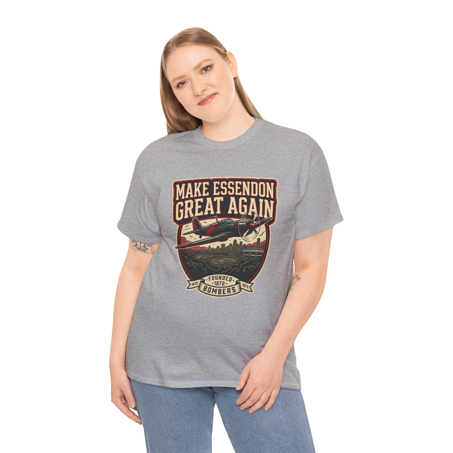 Make Essendon Great Again T-Shirt | Funny Bombers AFL Fan Tee