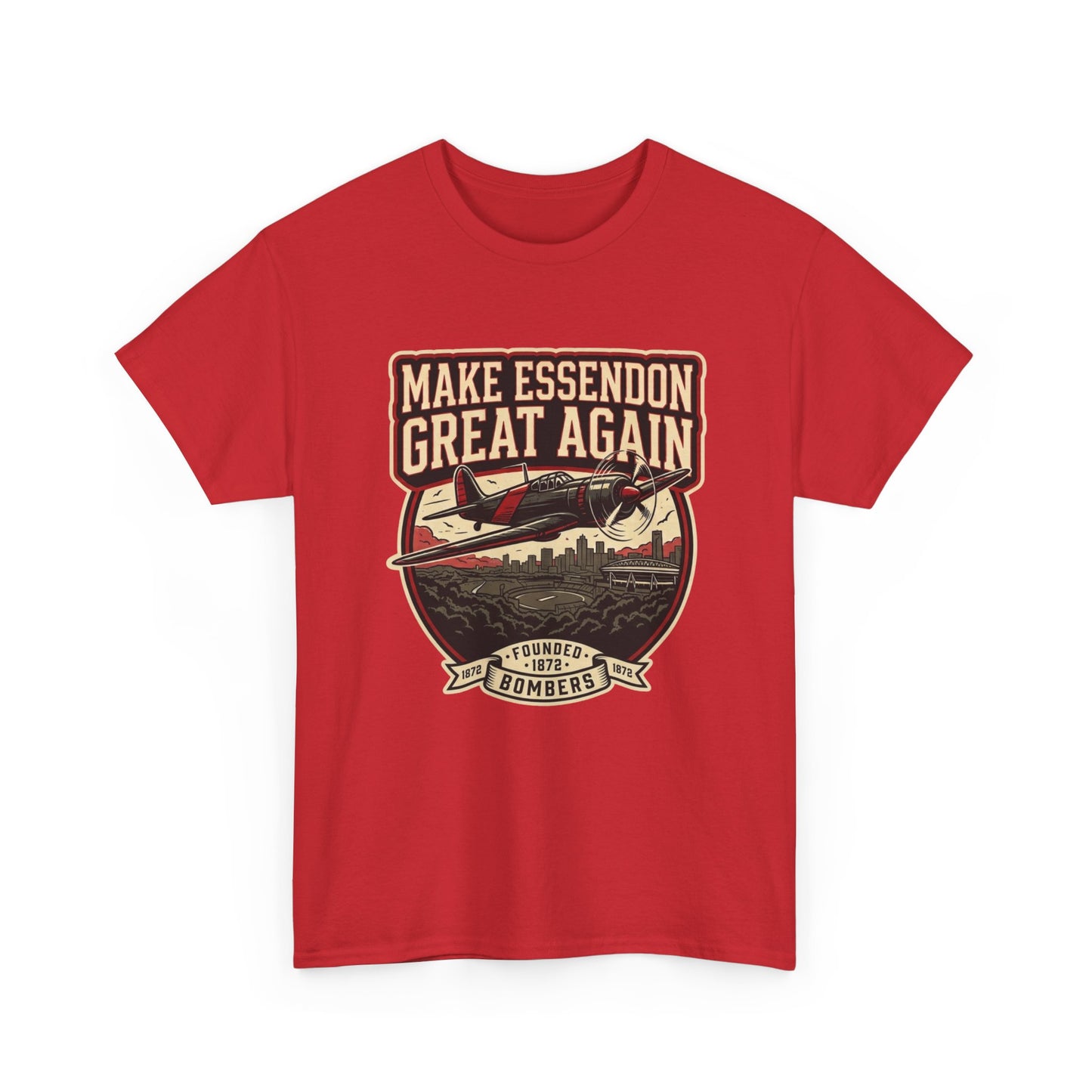 Make Essendon Great Again T-Shirt | Funny Bombers AFL Fan Tee