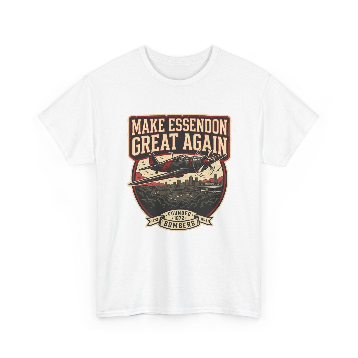 Make Essendon Great Again T-Shirt | Funny Bombers AFL Fan Tee