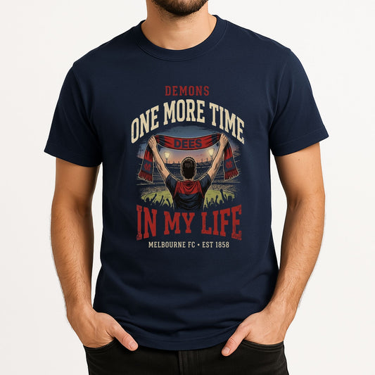 One More Time in My Life Melbourne Demons premiership T-shirt