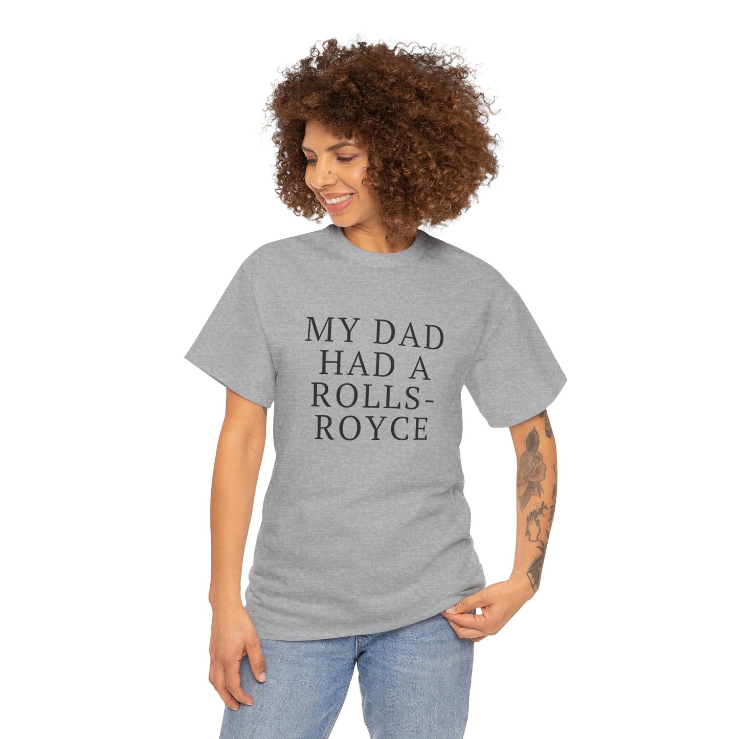 Humorous My Dad Had a Rolls-Royce t-shirt for Beckham fans