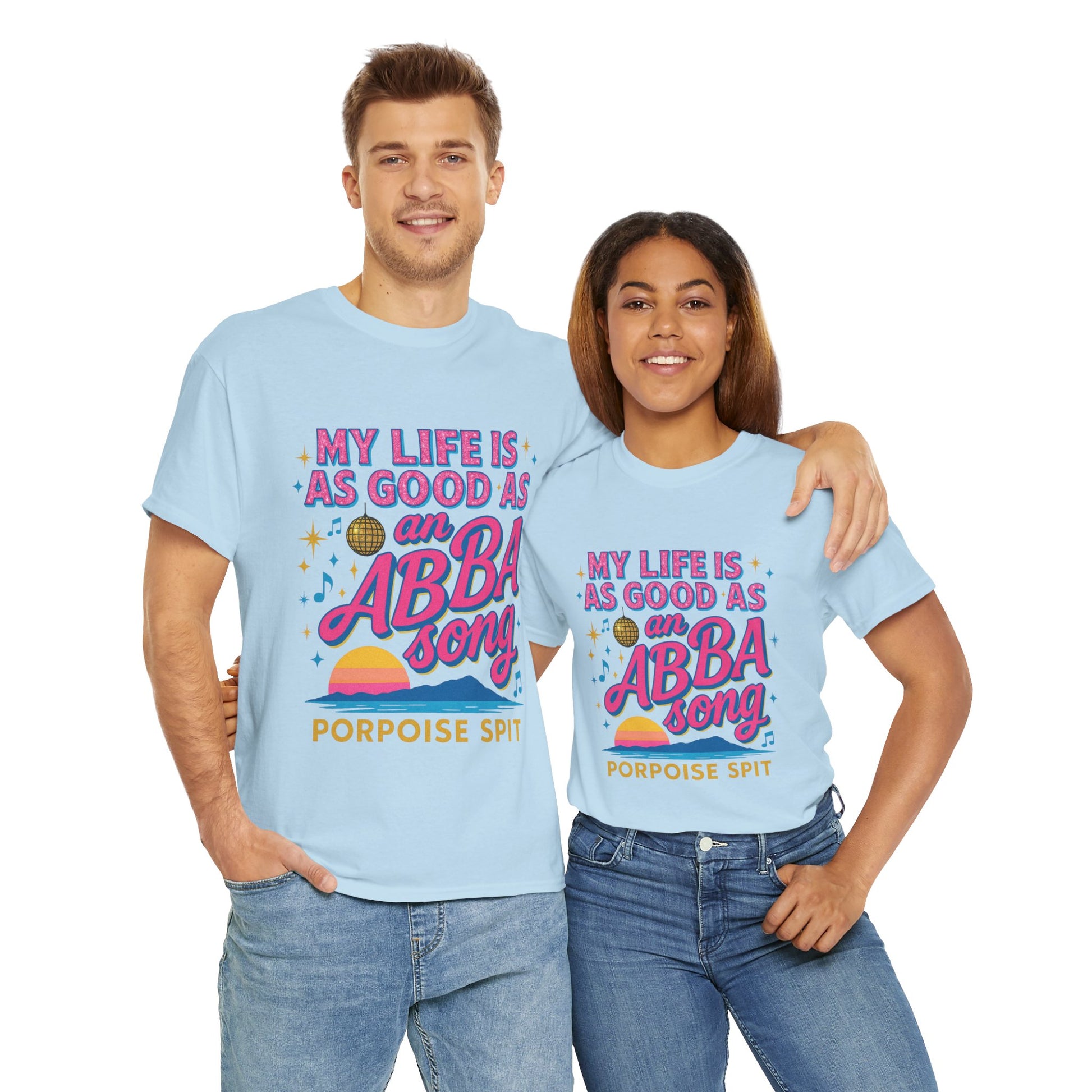 Life is as good as an ABBA song t-shirt – perfect gift for Muriel’s Wedding and ABBA lovers alike