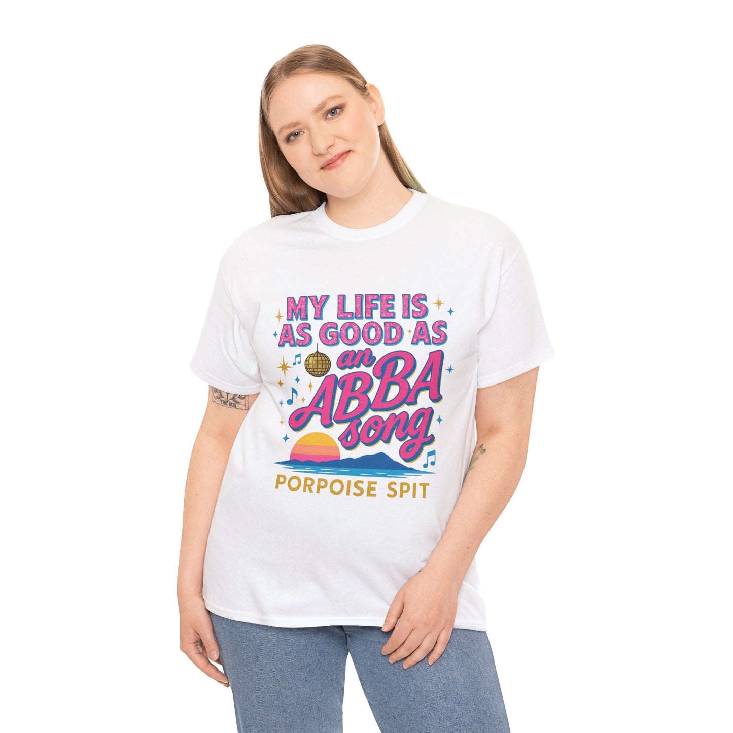 Muriel’s Wedding themed shirt – ABBA lyric inspired fashion tee
