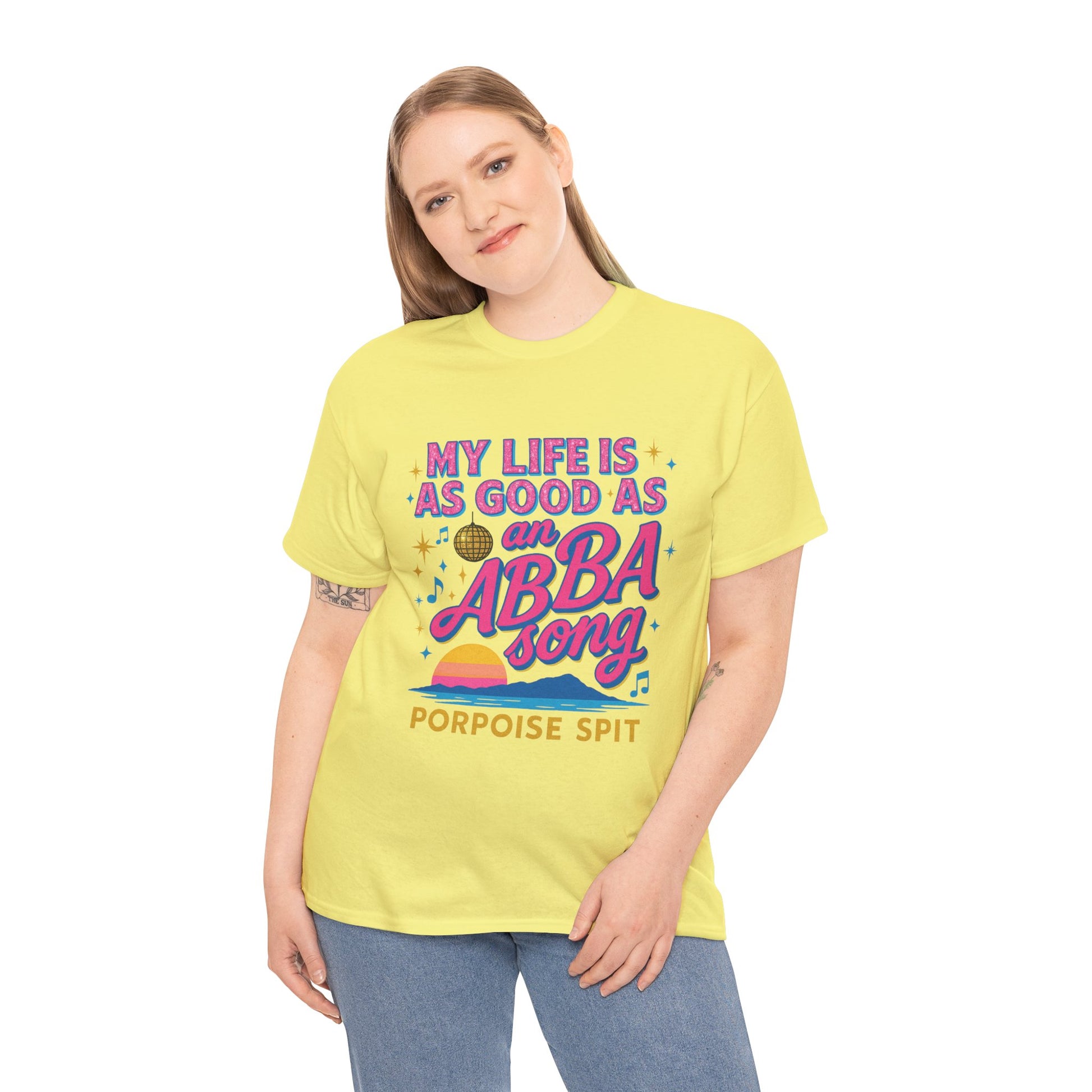 Nostalgic ABBA quote shirt from iconic Aussie film Muriel’s Wedding