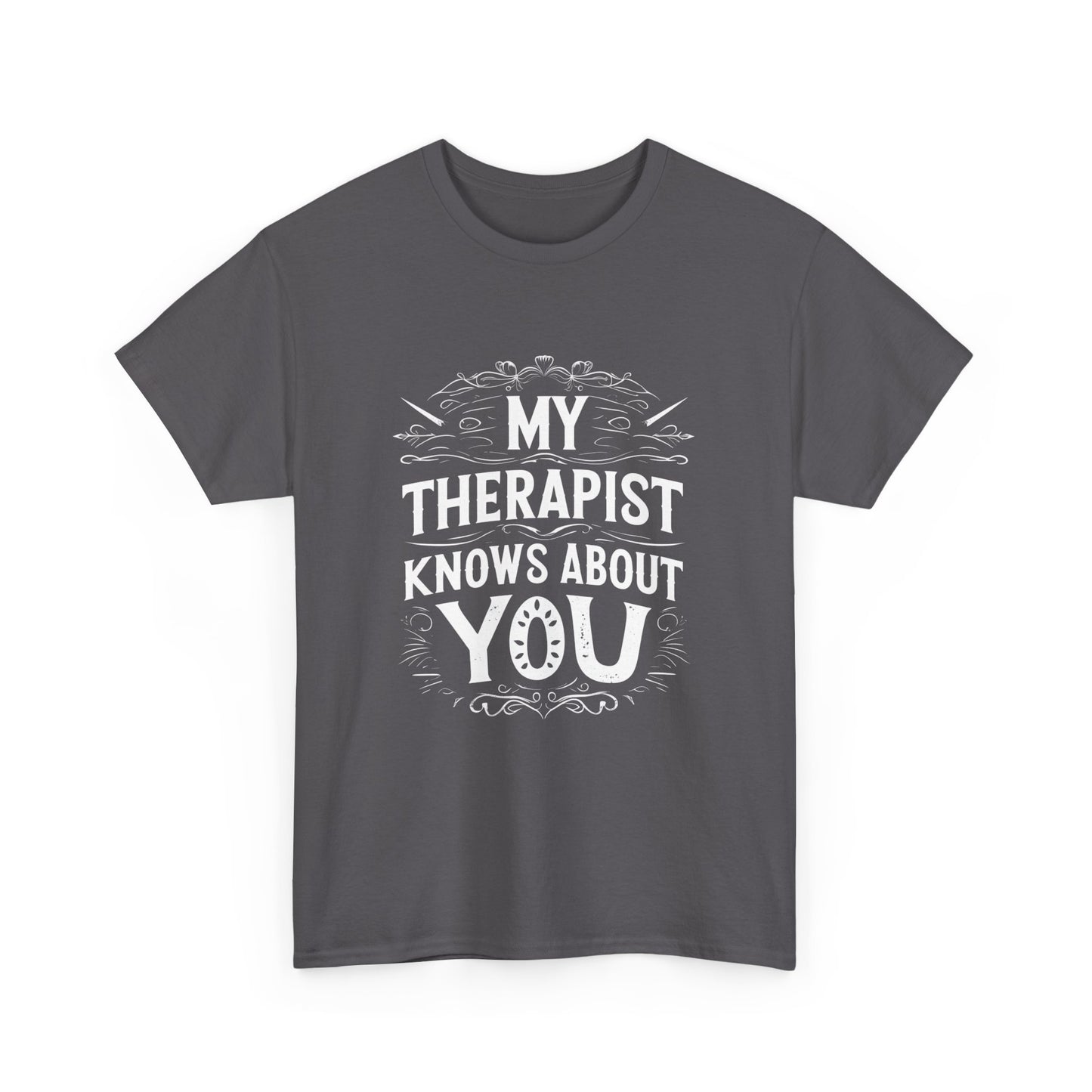 Funny mental health themed t-shirt gift idea