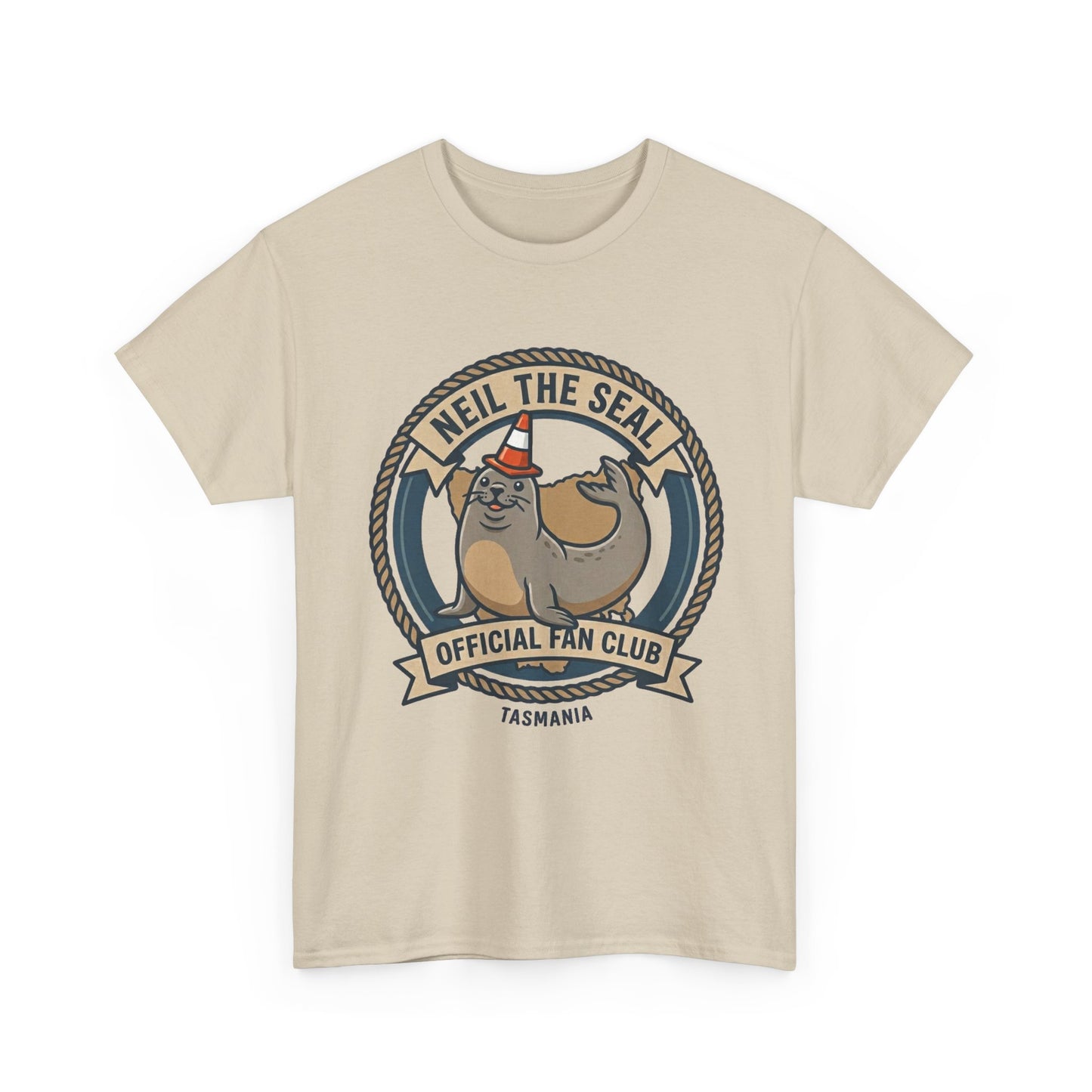 Neil the Seal Official Fan Club T-Shirt | Tasmania's Famous Elephant Seal
