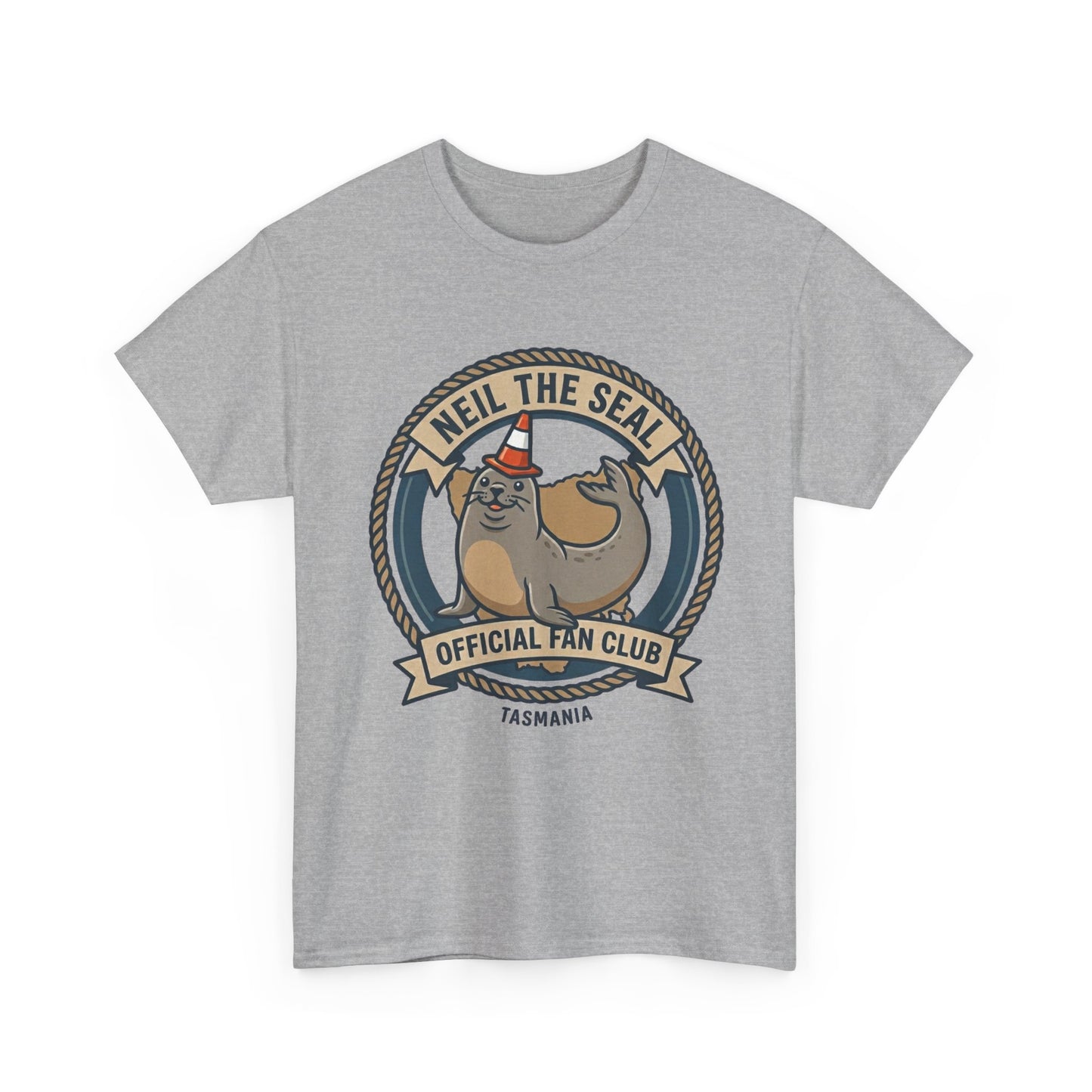 Neil the Seal Official Fan Club T-Shirt | Tasmania's Famous Elephant Seal