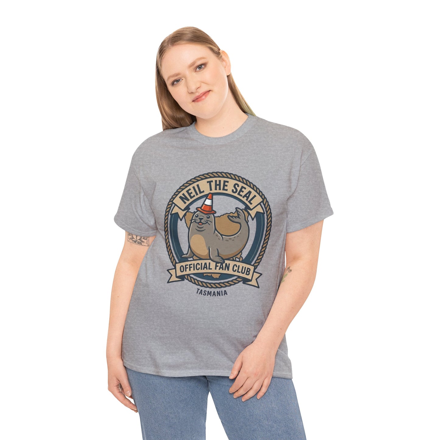 Neil the Seal Official Fan Club T-Shirt | Tasmania's Famous Elephant Seal