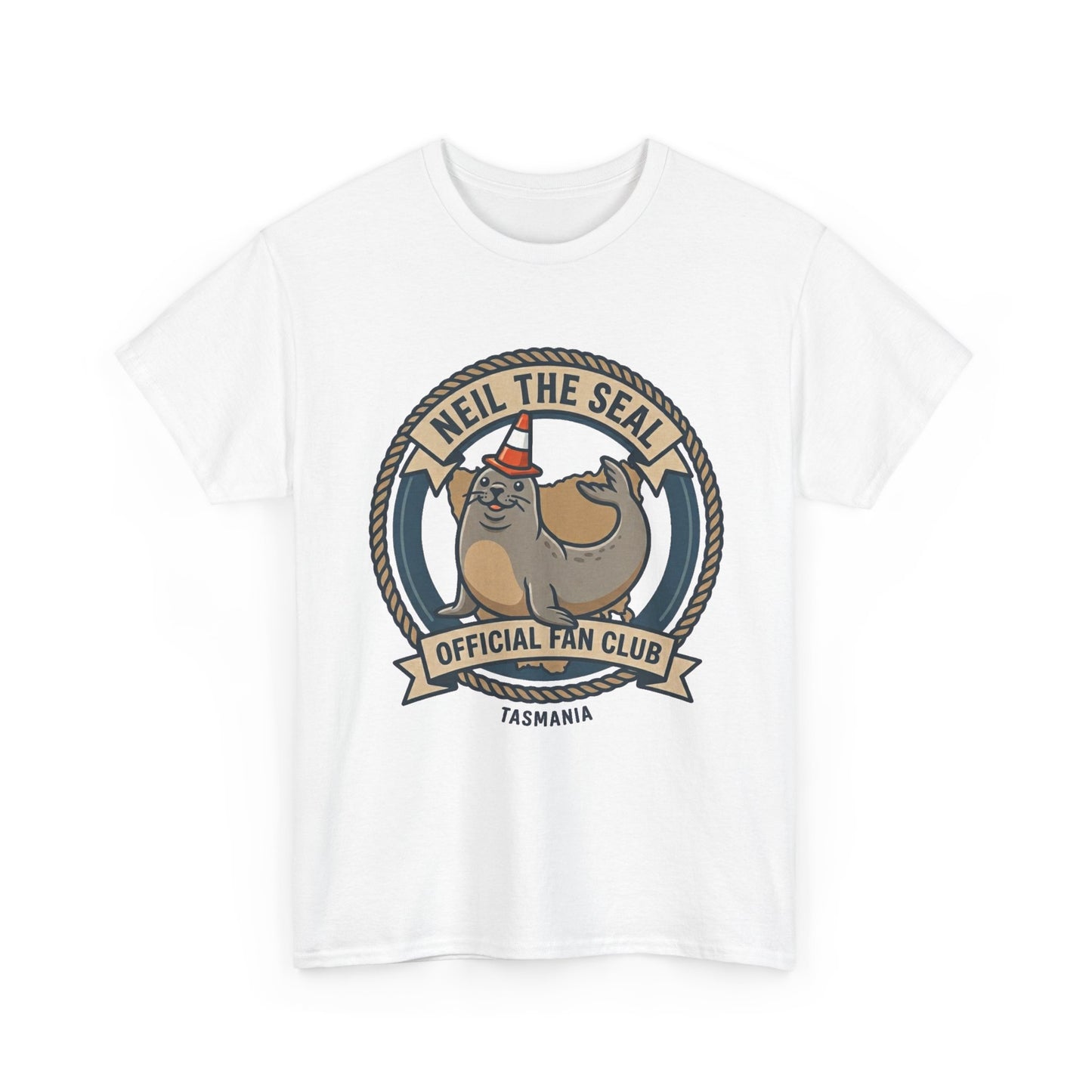 Neil the Seal Official Fan Club T-Shirt | Tasmania's Famous Elephant Seal