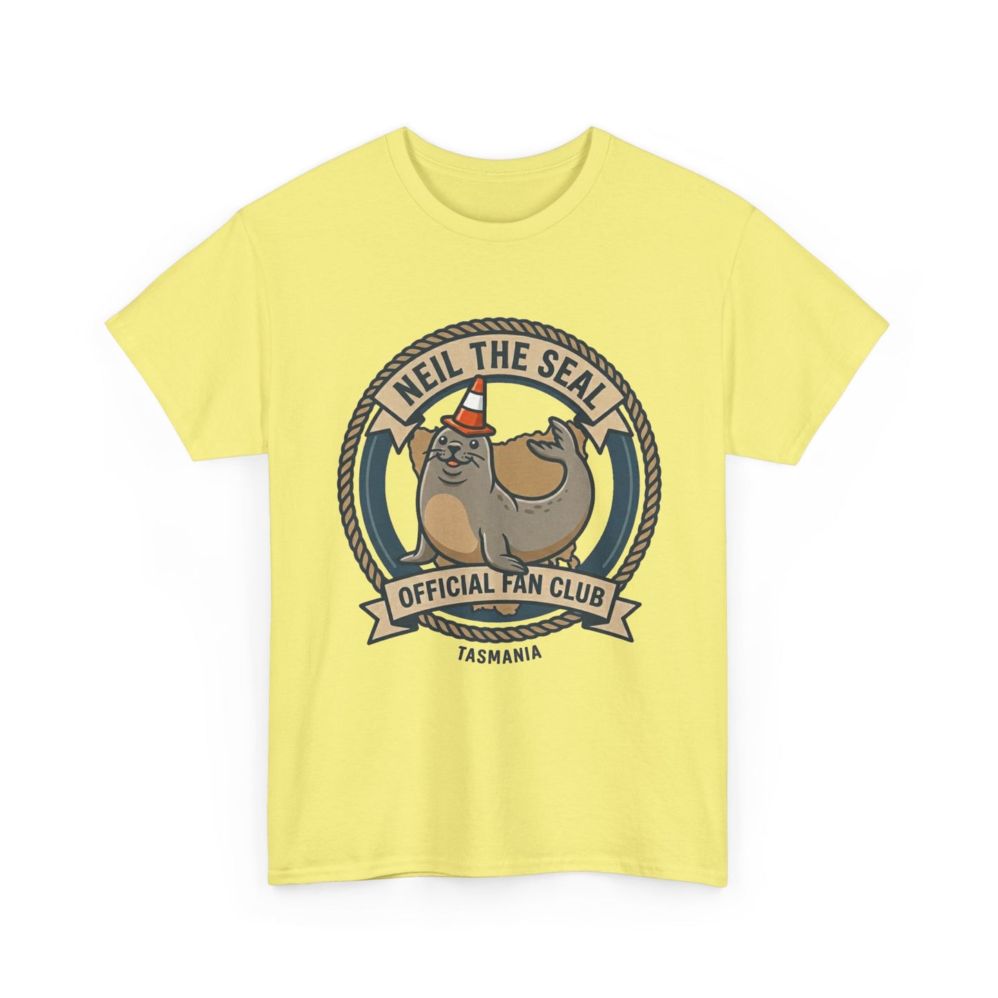 Neil the Seal Official Fan Club T-Shirt | Tasmania's Famous Elephant Seal