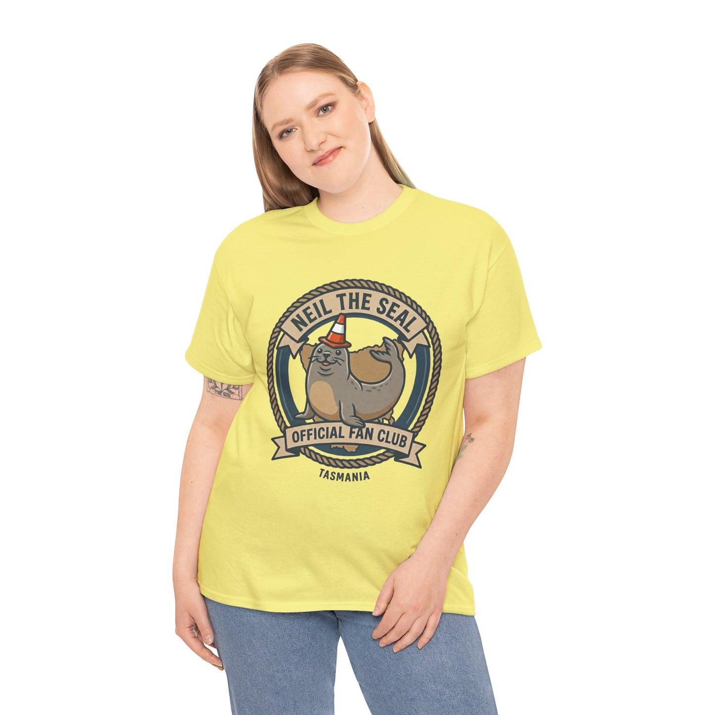 Neil the Seal Official Fan Club T-Shirt | Tasmania's Famous Elephant Seal