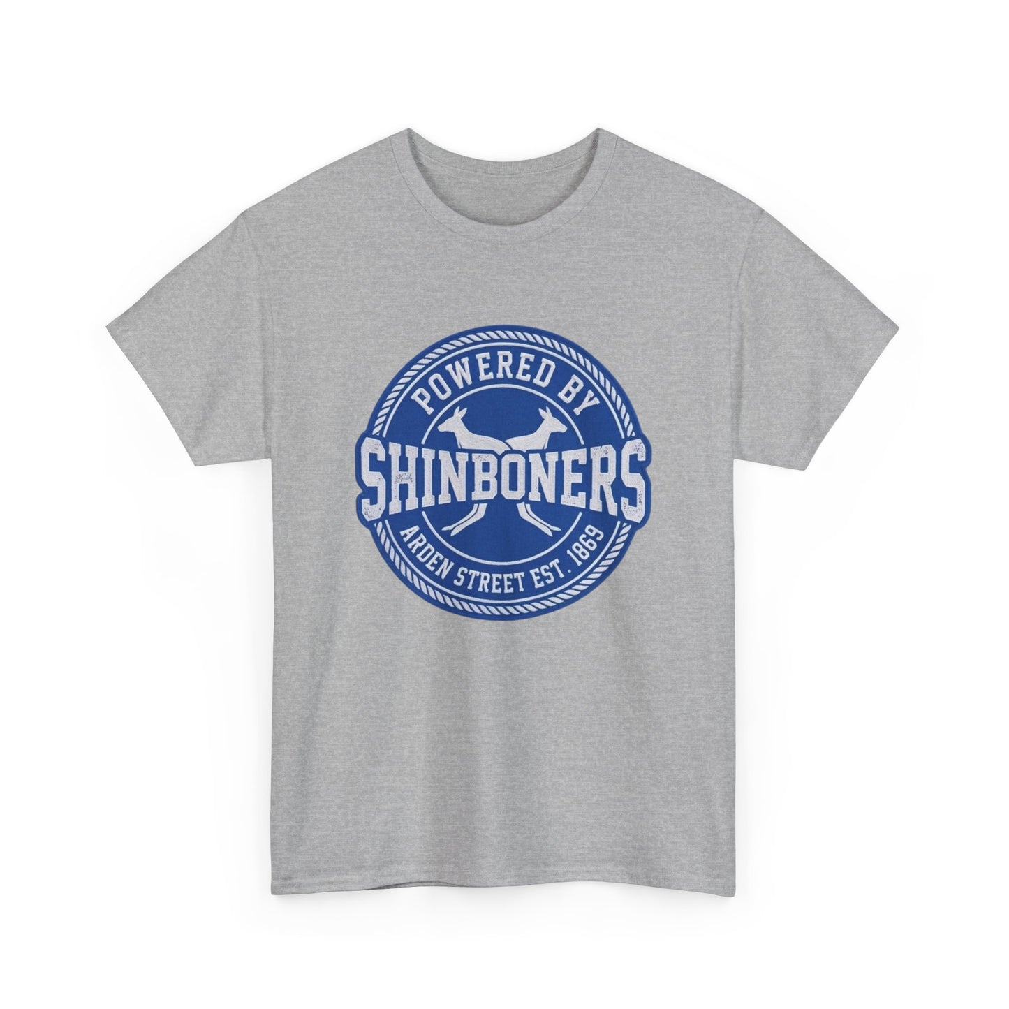 Powered by Shinboners North Melbourne Kangaroos supporter shirt