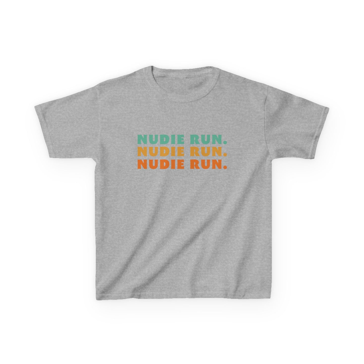 Cute summer t-shirt for kids with Rudie Nudie print