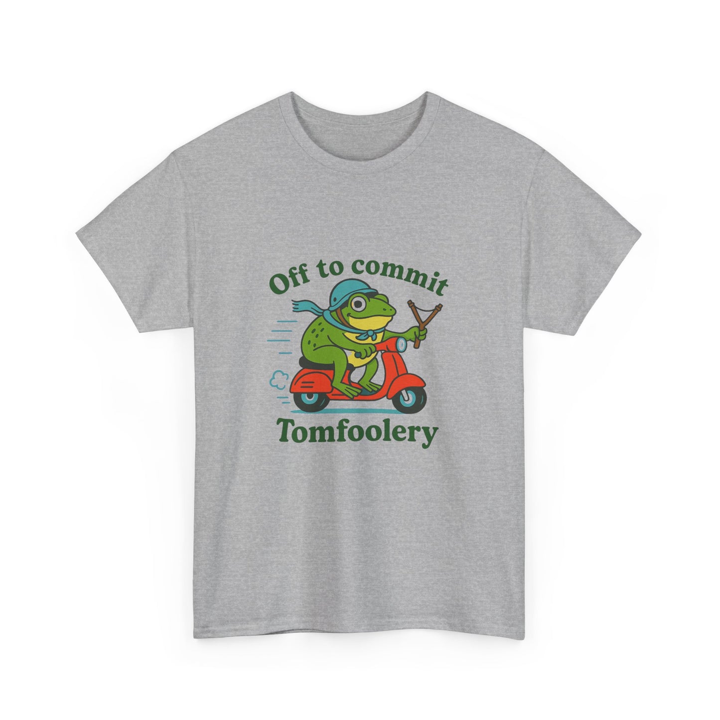 Humorous frog graphic t-shirt for meme fans