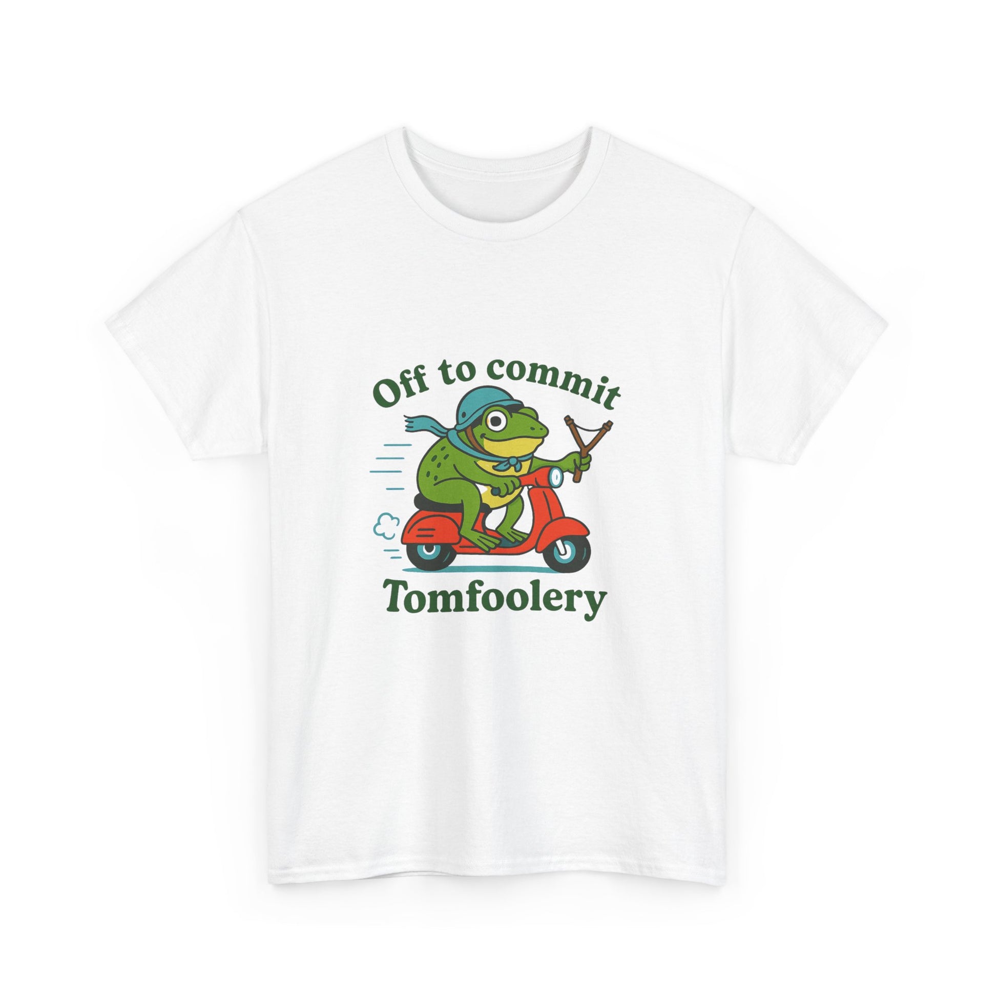 Frog meme tee for mischief makers and prank lovers