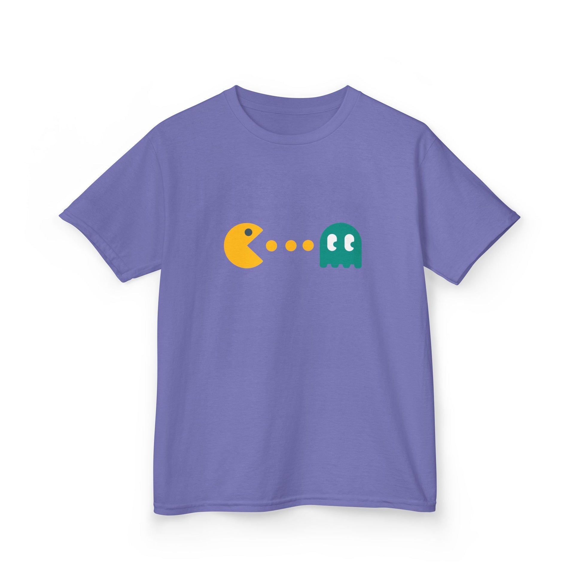 Fun Pac-Man print tee for young retro game lovers