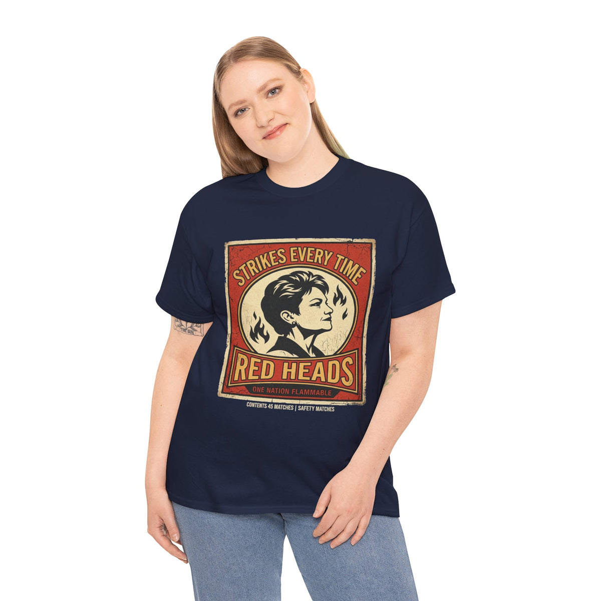 Pauline Hanson Red Heads T-Shirt | One Nation Flammable Satire