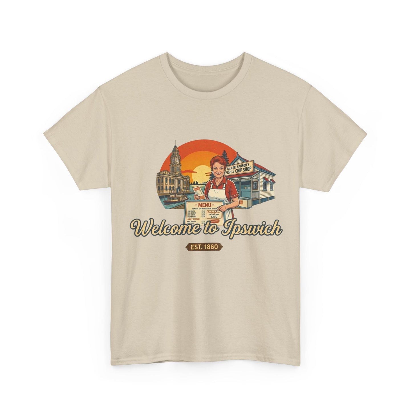 welcome to Ipswich vintage style shirt Aussie political humour
