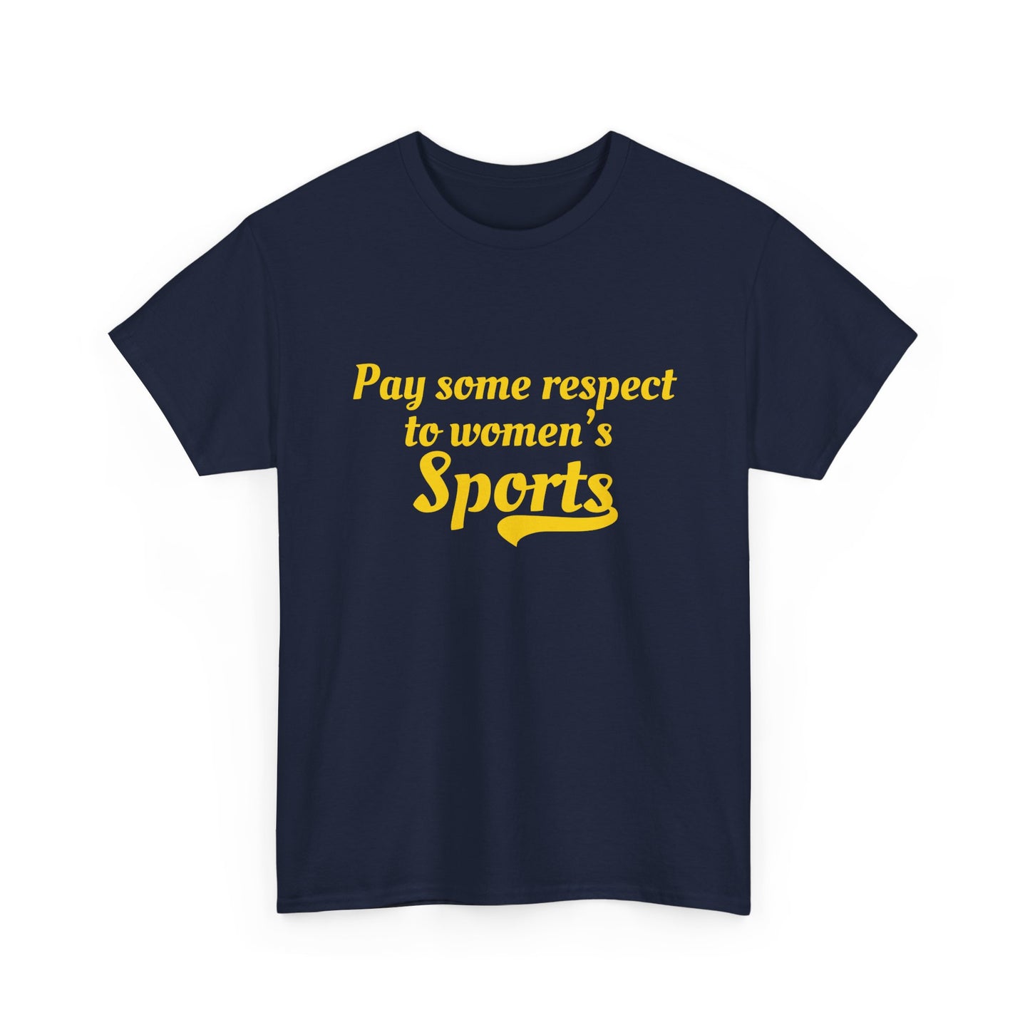 Equality in sport t-shirt with powerful women's sports message