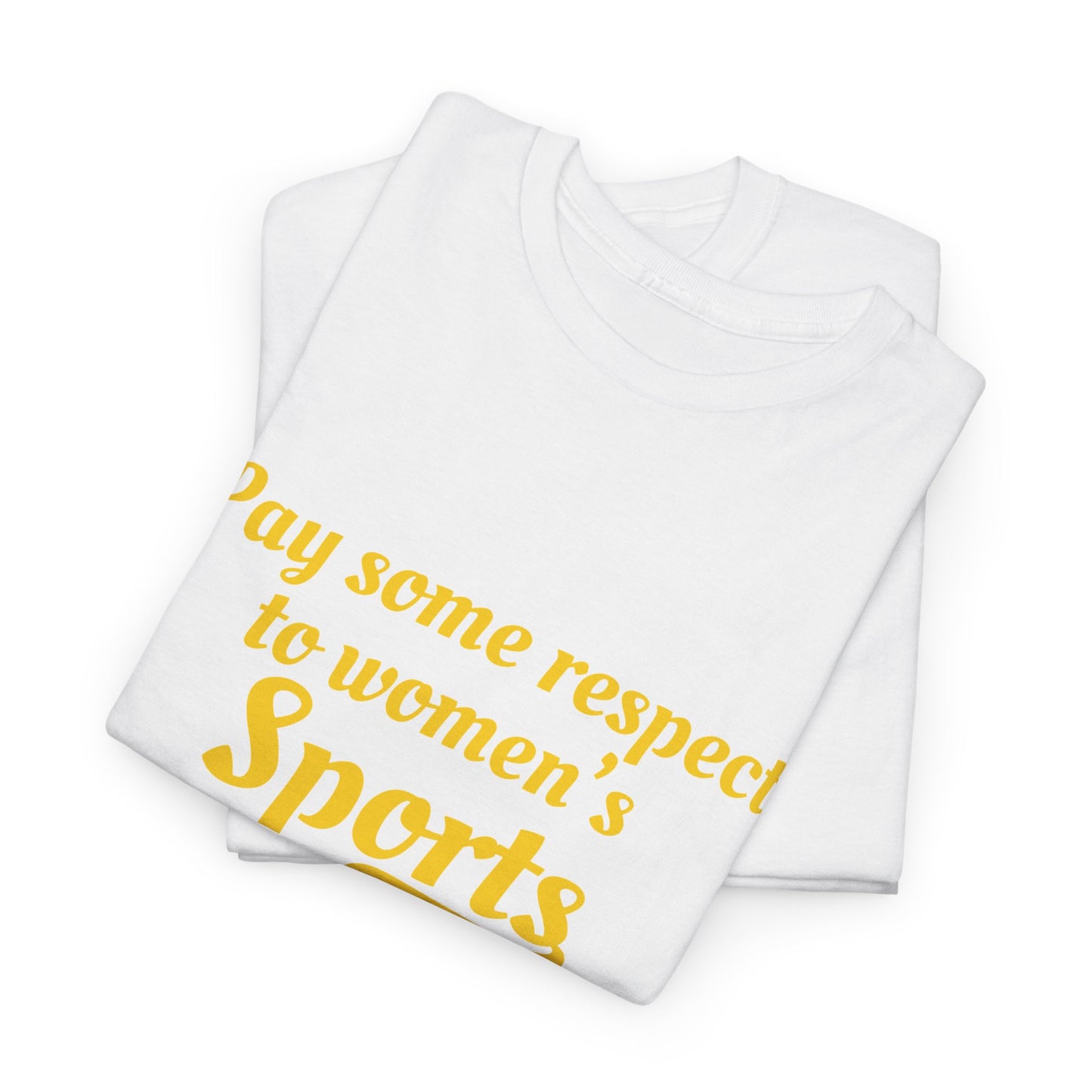 Support women in sport with this bold graphic statement tee