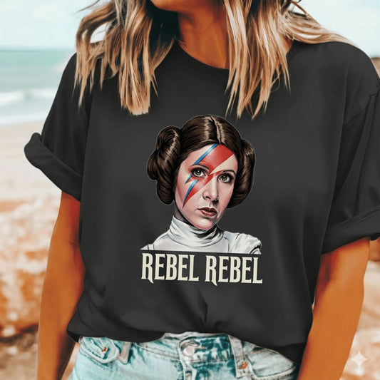 Todd Sampson's Princess Leia x David Bowie 'Rebel Rebel' T-Shirt