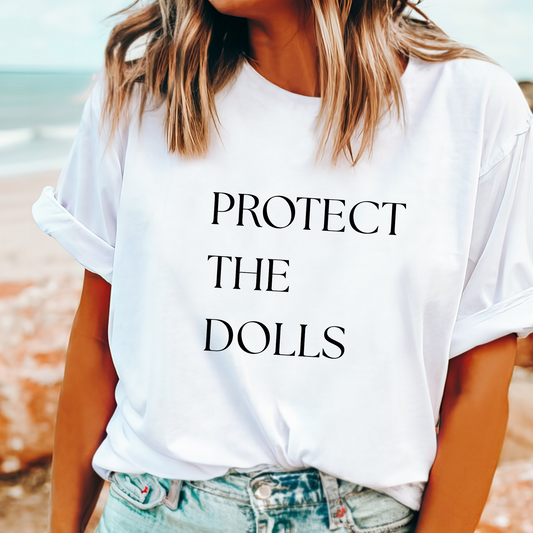 Protect the Dolls trans rights t-shirt