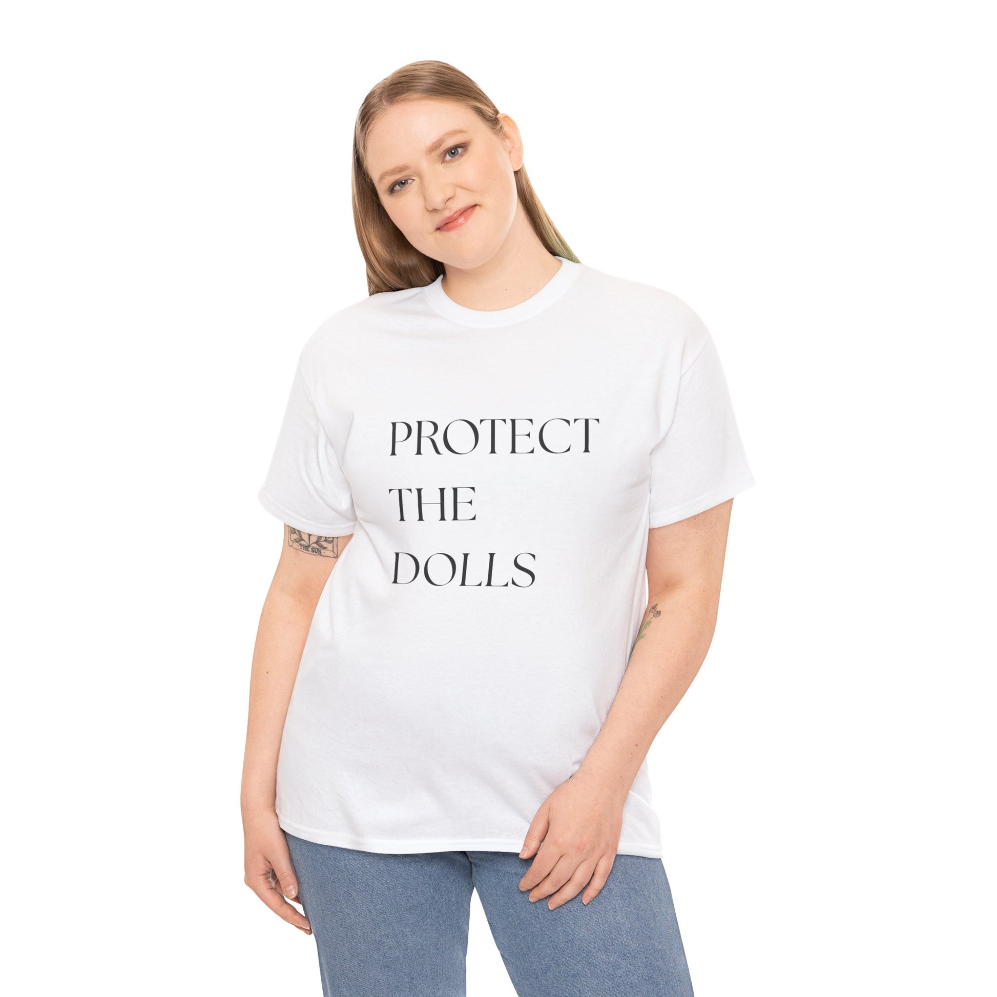 Queer pride Protect the Dolls graphic tee
