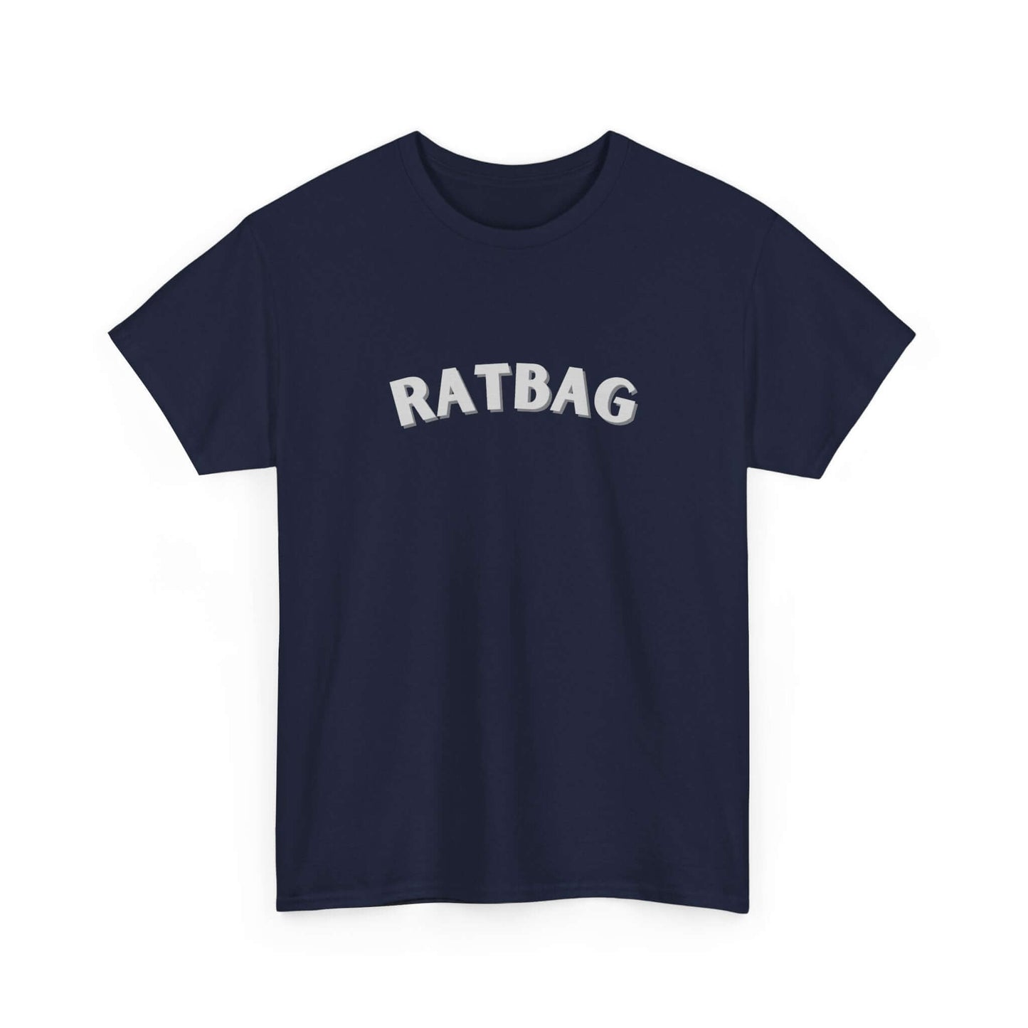Ratbag printed T-shirt Aussie joke shirt for laid-back style
