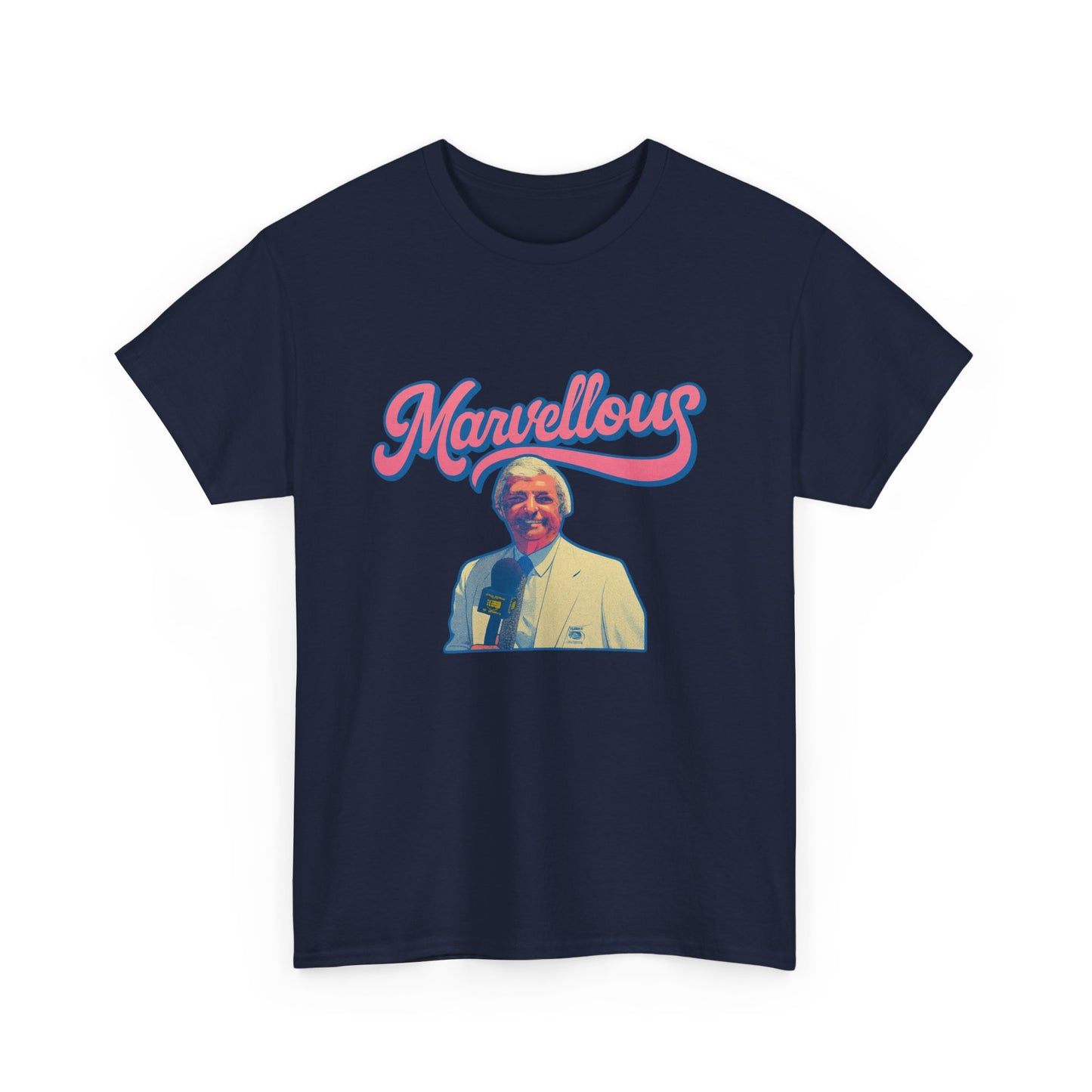 Funny Marvellous Richie Benaud cartoon t-shirt for fans
