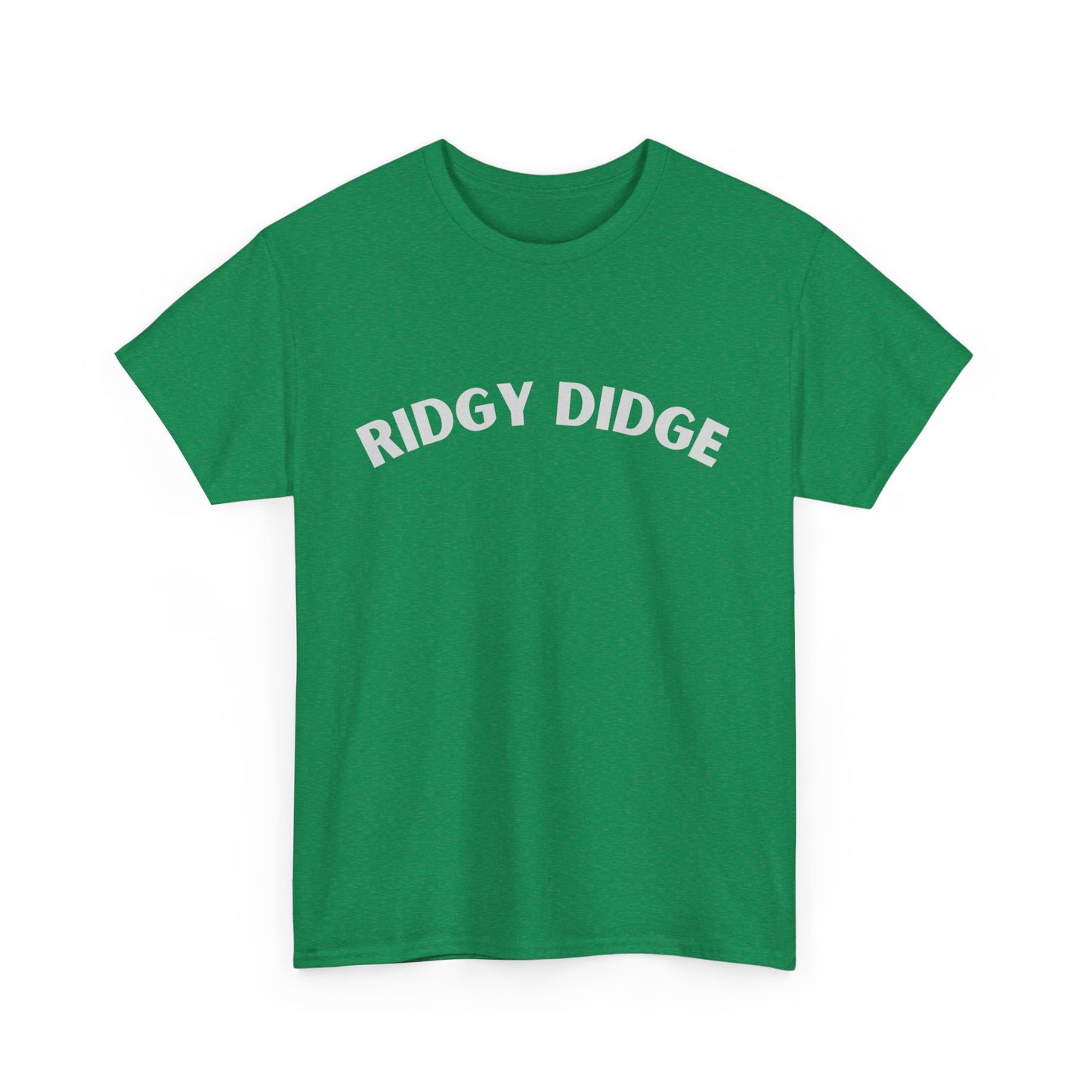 Classic fit t-shirt featuring iconic Aussie slang "Ridgy Didge" print