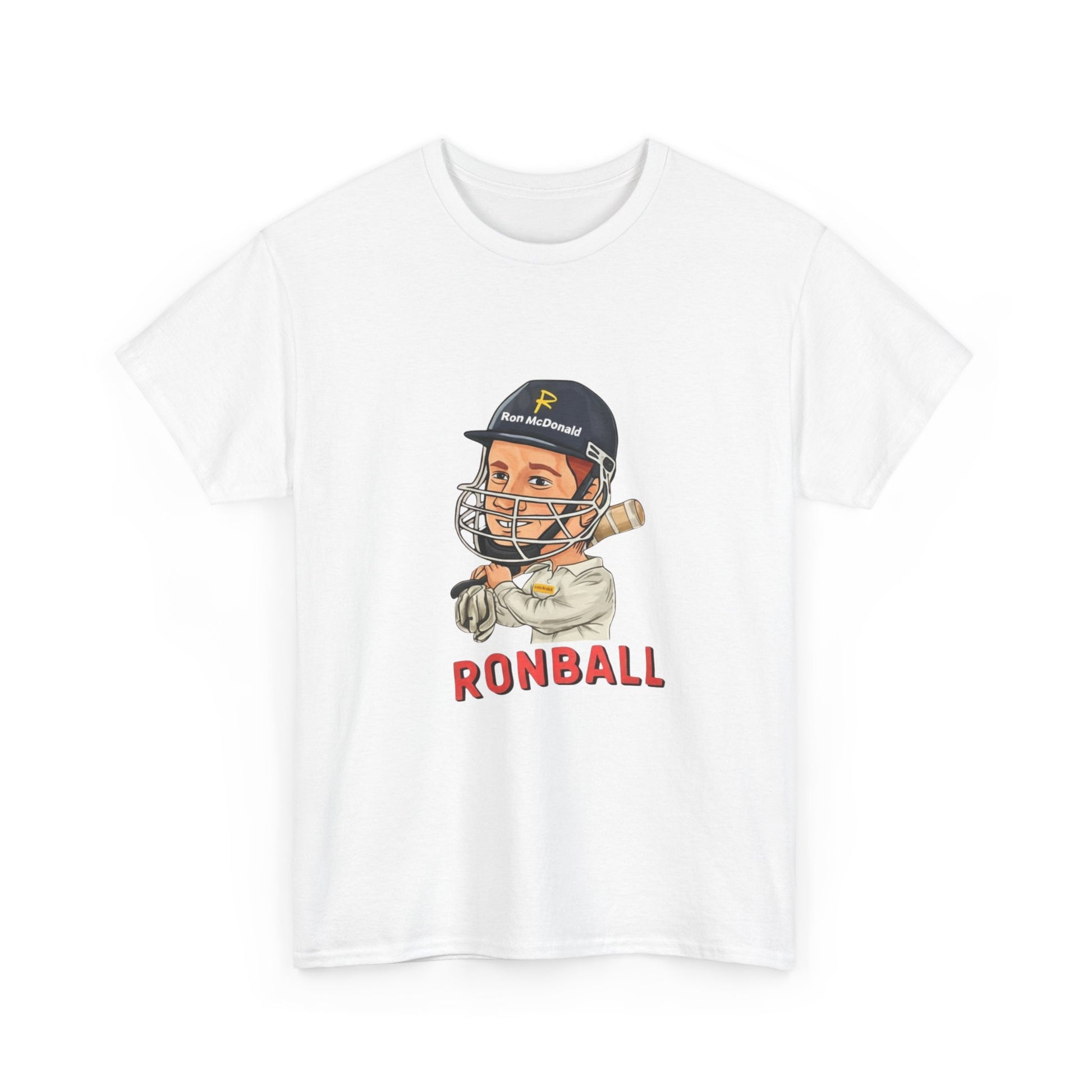 Funny Ronball cricket shirt inspired by Aussie coach Andrew McDonald