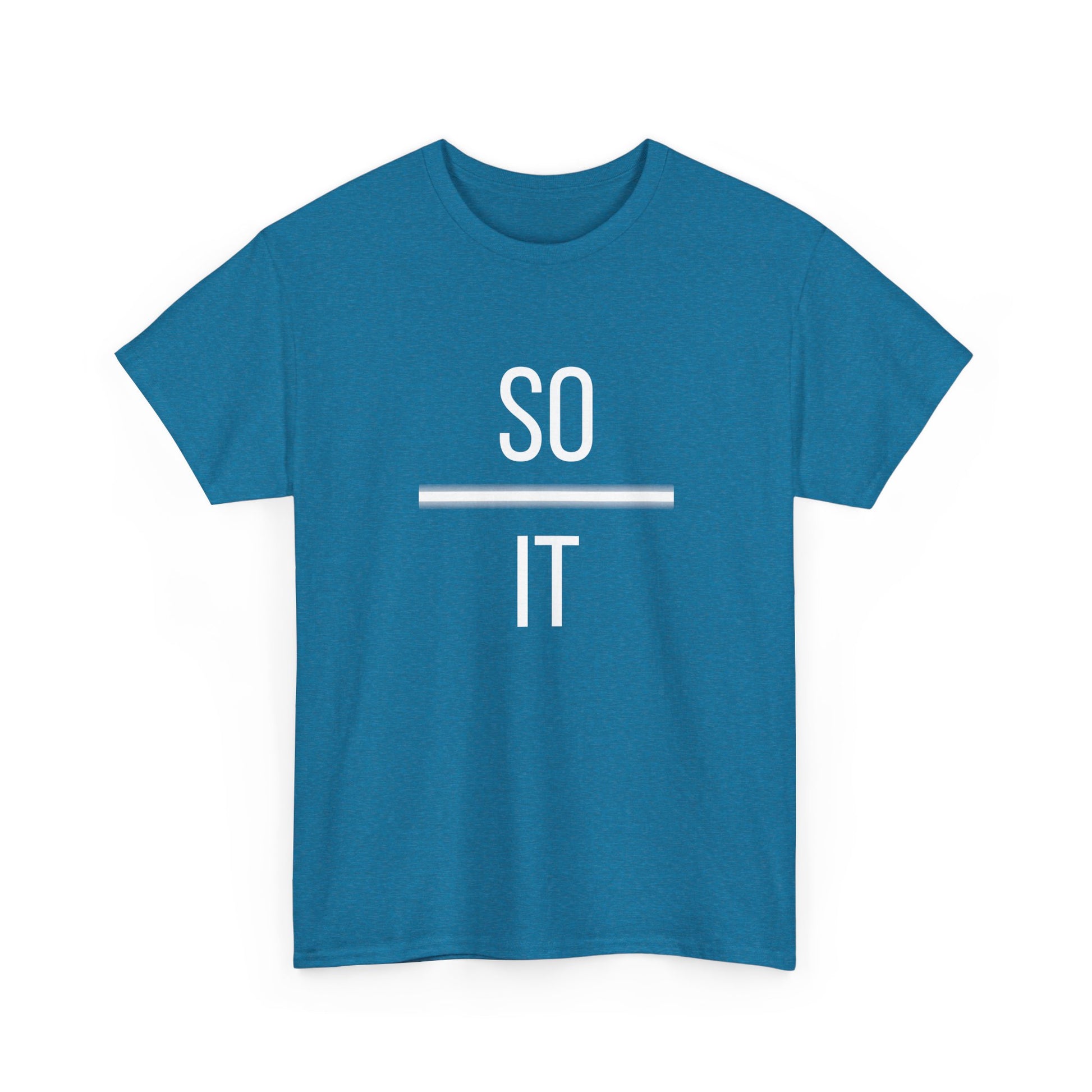 Minimalist So Over It cotton t-shirt