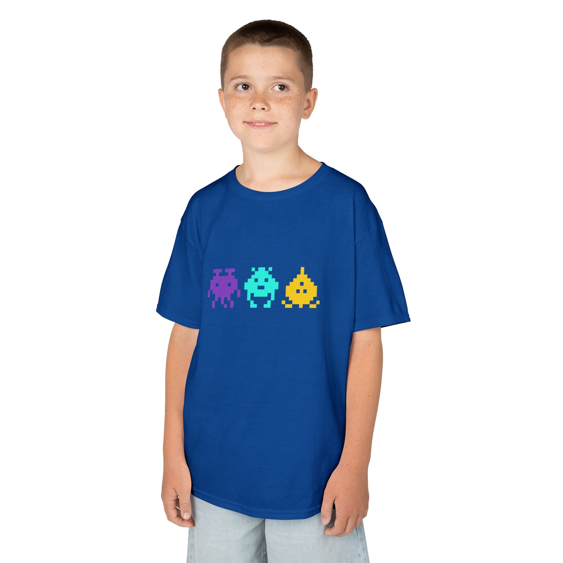 Unisex kids t-shirt with iconic Space Invaders alien design