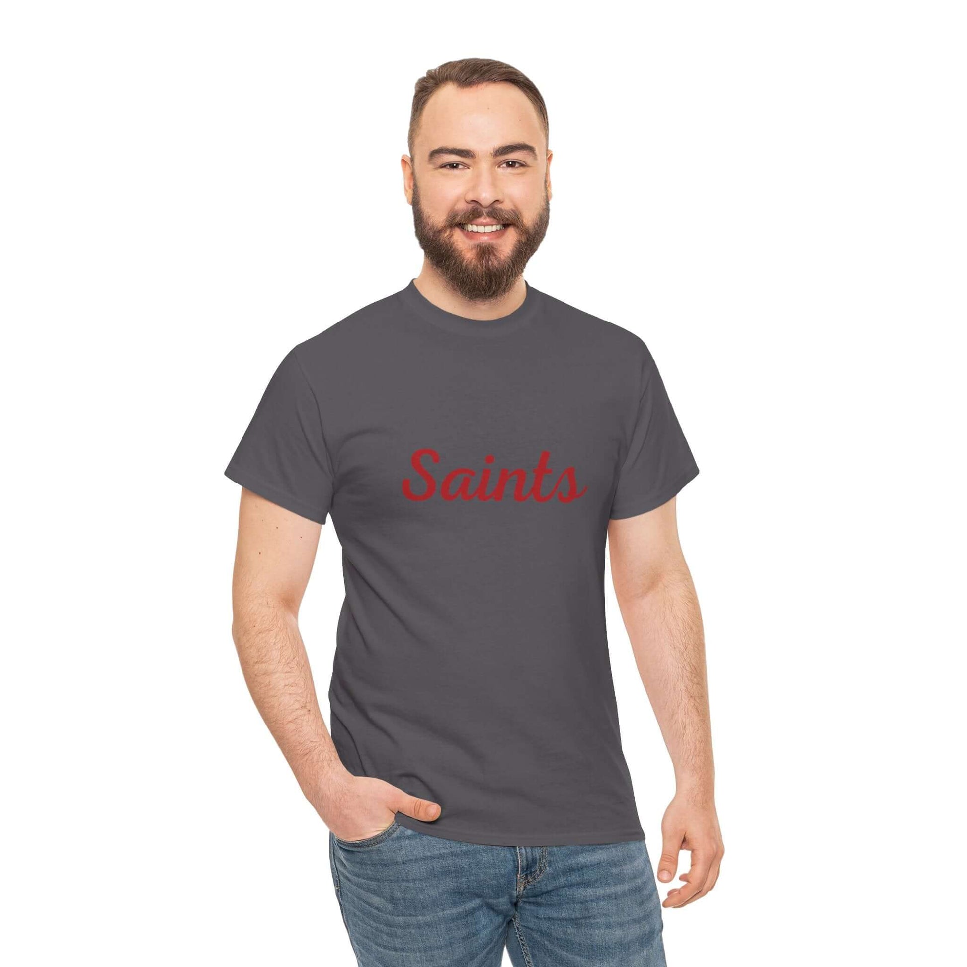 Official St Kilda Saints t-shirt with classic Saints branding for fans