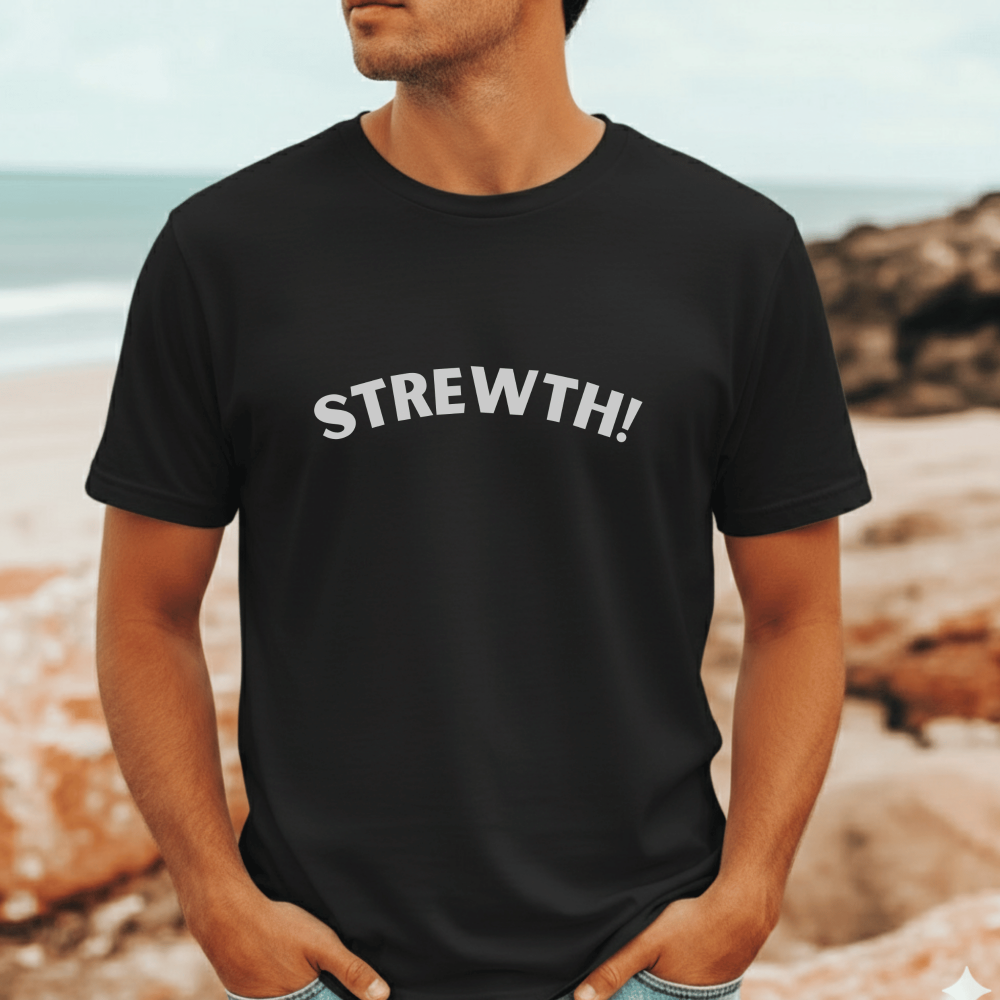Strewth t-shirt – Aussie slang tee for Australian humour and gift giving