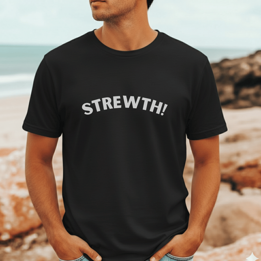 Strewth t-shirt – Aussie slang tee for Australian humour and gift giving